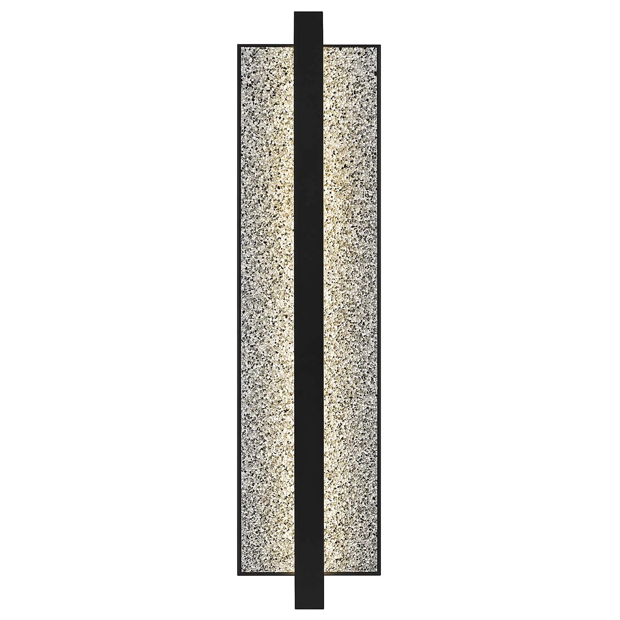 Alteck Seafoam 32-Inch Black 3-CCT LED Outdoor Wall Light - AW0007-3CCT-W-BK - Product Image 3