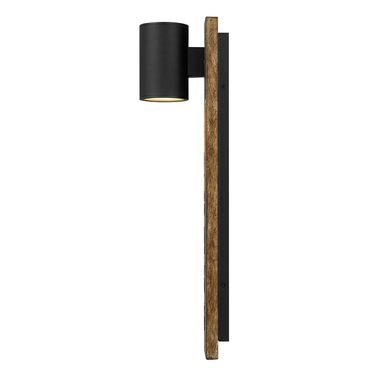 Alteck Woodone 26-Inch Black 3-CCT LED Outdoor Wall Light - AW0011-3CCT-W-BK - Product Image 4
