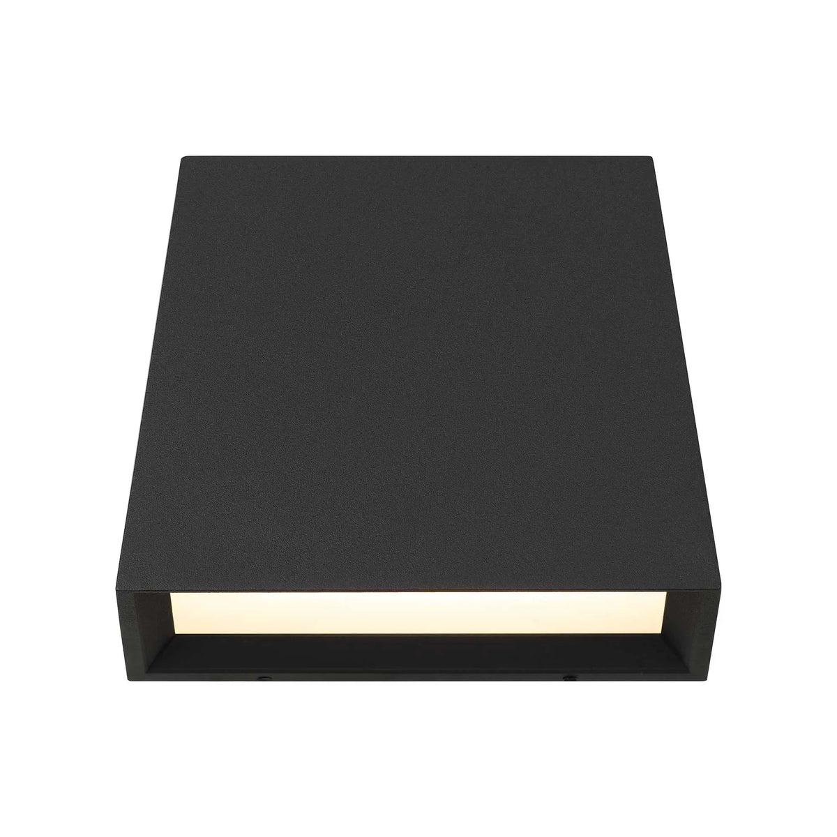 Alteck Fillet 5.25-Inch Black 3-CCT LED Outdoor Wall Light - AW0026-3CCT-W-BK - Product Image 3