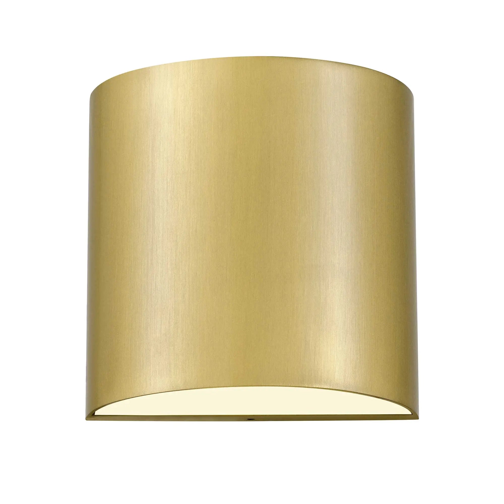 Alteck Veil 4.625-Inch Brushed Brass 3-CCT LED Outdoor Wall Light - AW0028-3CCT-W-BB - Product Image 3