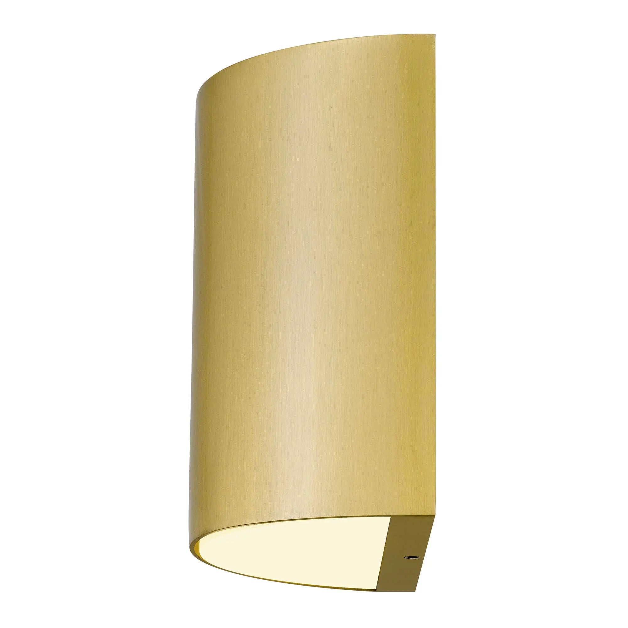 Alteck Veil 4.625-Inch Brushed Brass 3-CCT LED Outdoor Wall Light - AW0028-3CCT-W-BB - Product Image 4
