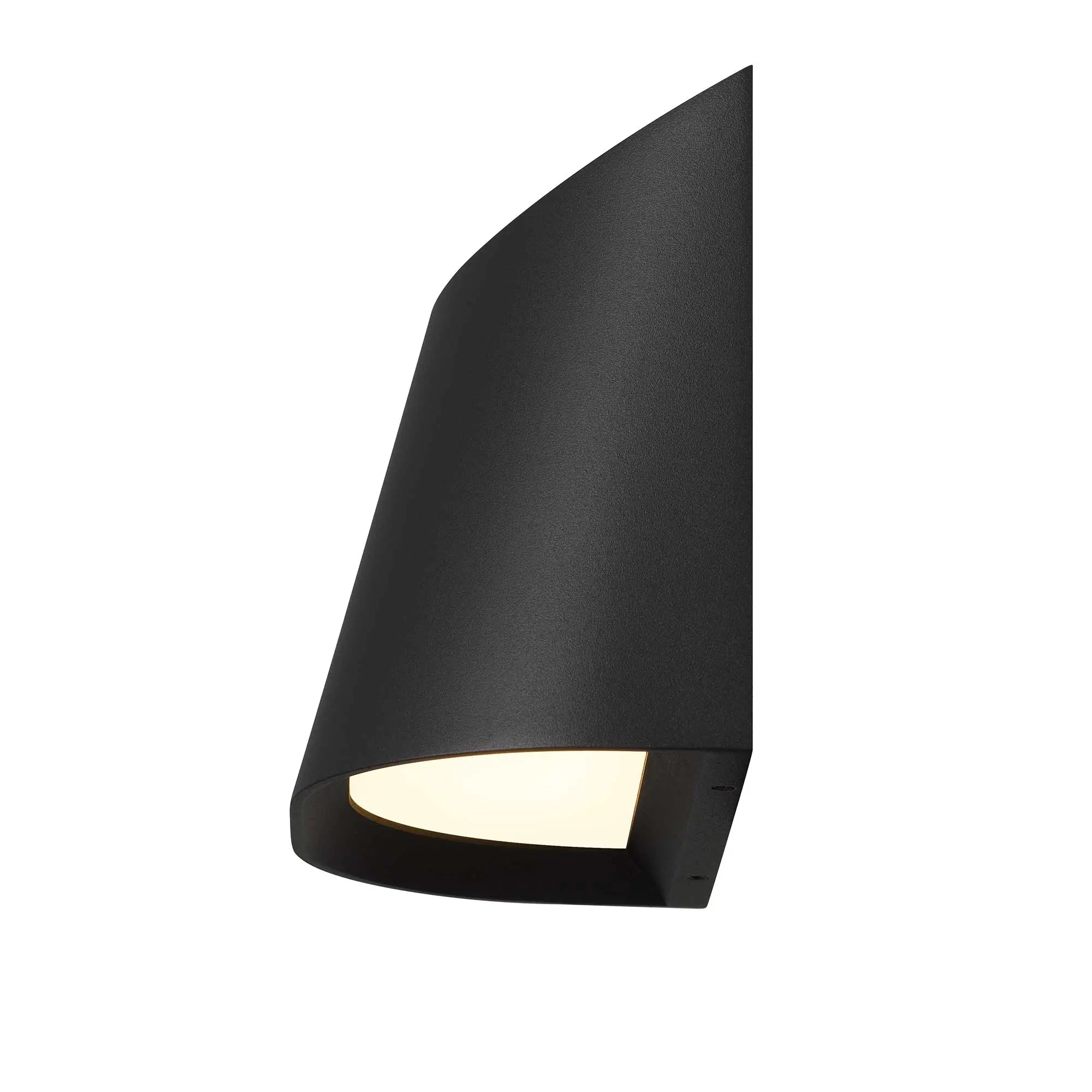 Alteck Ambit 4.75-Inch Black 3-CCT LED Outdoor Wall Light - AW0030-3CCT-W-BK - Product Image 4