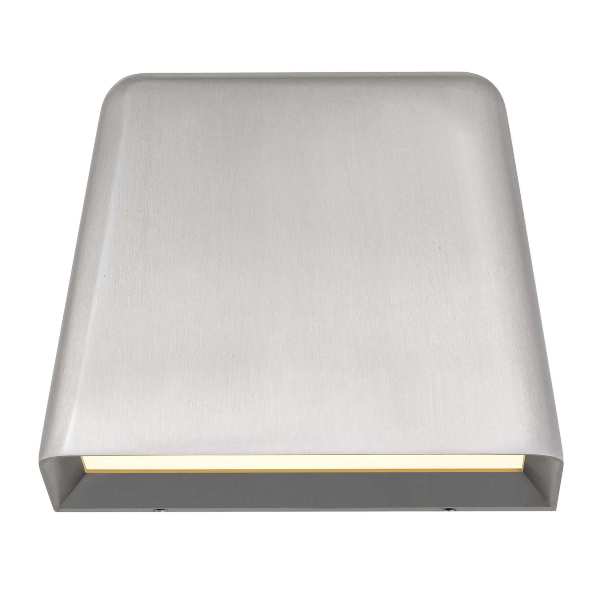 Alteck Bull 4.625-Inch Brushed Aluminum 3-CCT LED Outdoor Wall Light - AW0031-3CCT-W-BA - Product Image 3