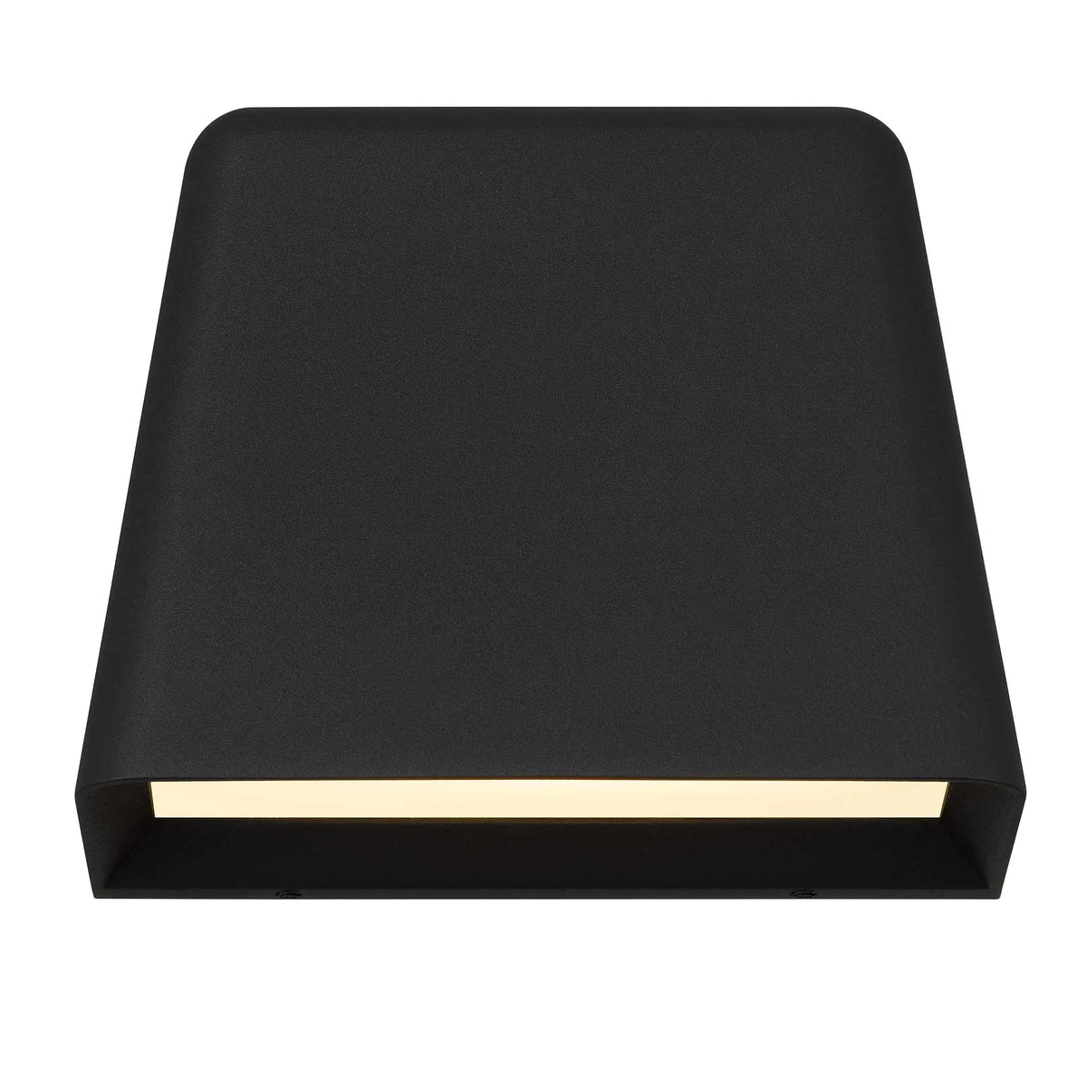Alteck Bull 4.625-Inch Black 3-CCT LED Outdoor Wall Light - AW0031-3CCT-W-BK - Product Image 3