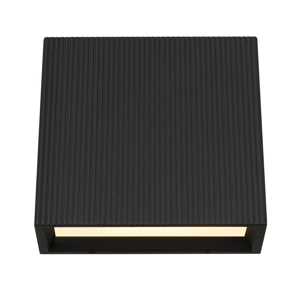 Alteck Slant 5-Inch Black 3-CCT LED Outdoor Wall Light - AW0032-3CCT-W-BK - Product Image 3