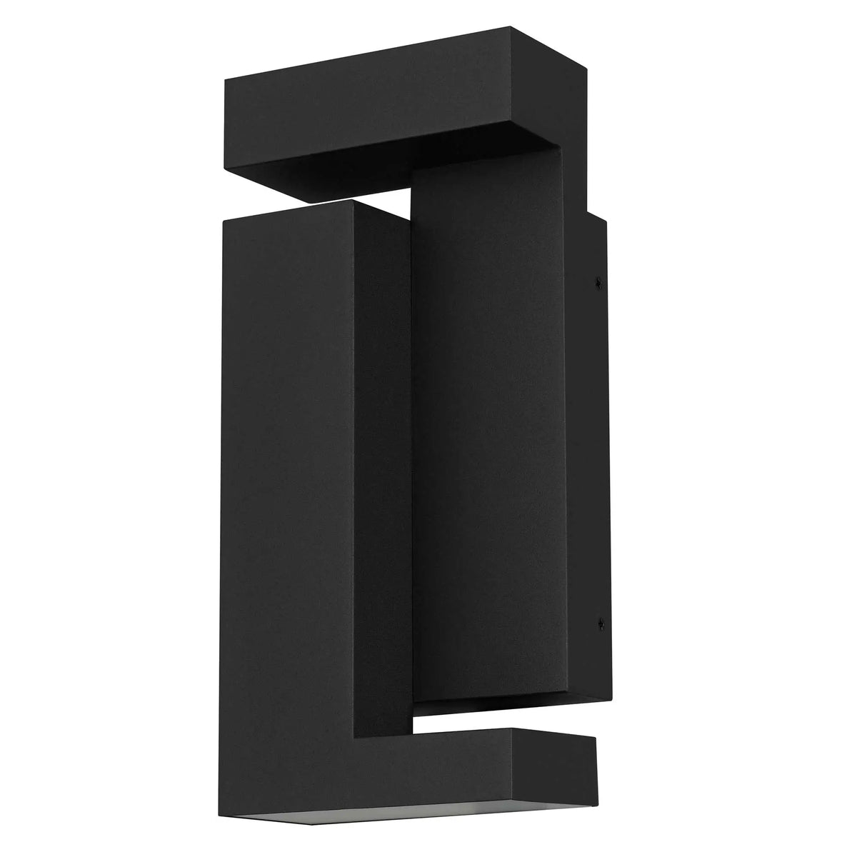 Alteck Dance 11.25-Inch Black 3-CCT LED Outdoor Wall Light - AW0036-3CCT-W-BK - Product Image 2