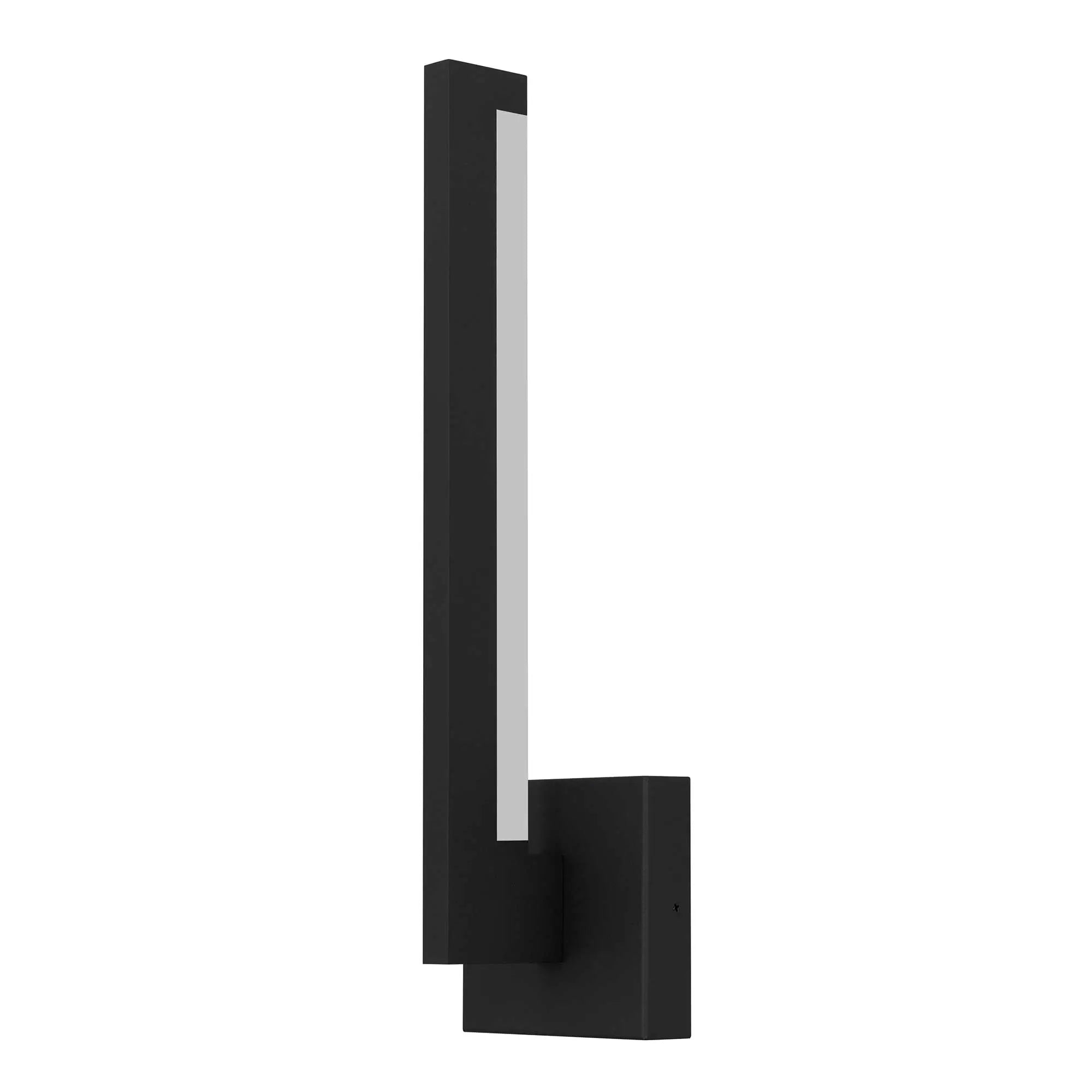 Alteck Lana 18-Inch Black 3-CCT LED Outdoor Wall Light - AW0040-3CCT-W-BK - Product Image 2