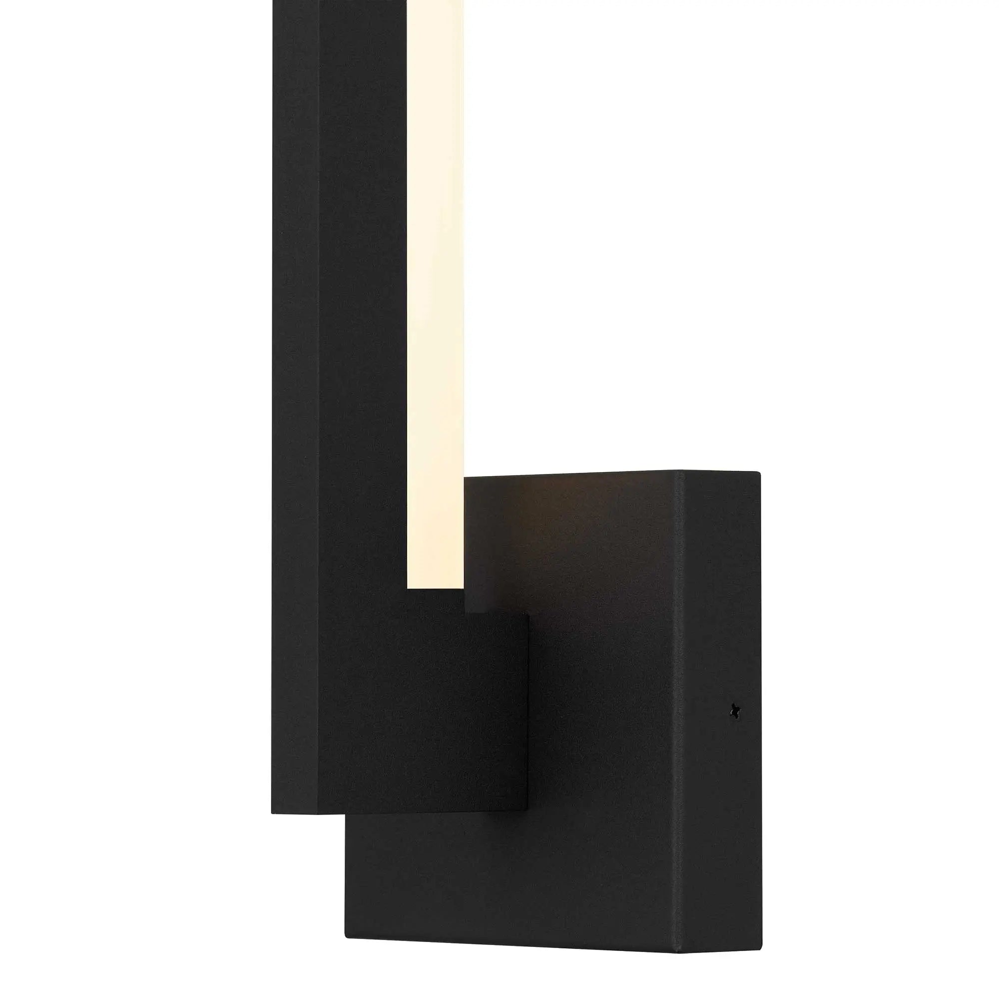 Alteck Lana 18-Inch Black 3-CCT LED Outdoor Wall Light - AW0040-3CCT-W-BK - Product Image 5