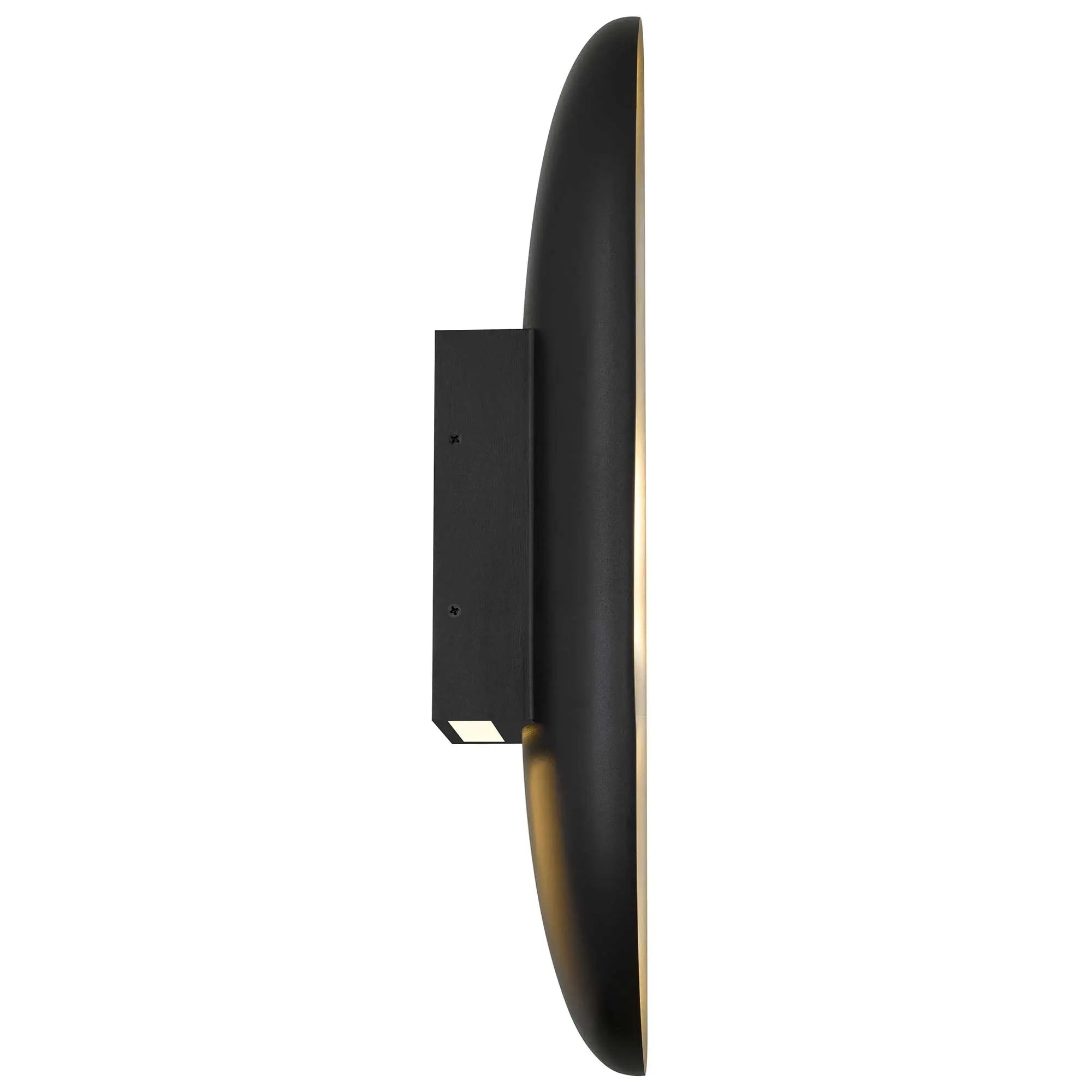 Alteck Marilyn 20-Inch Black 3-CCT LED Outdoor Wall Light - AW0042-3CCT-W-BK/BA - Product Image 4