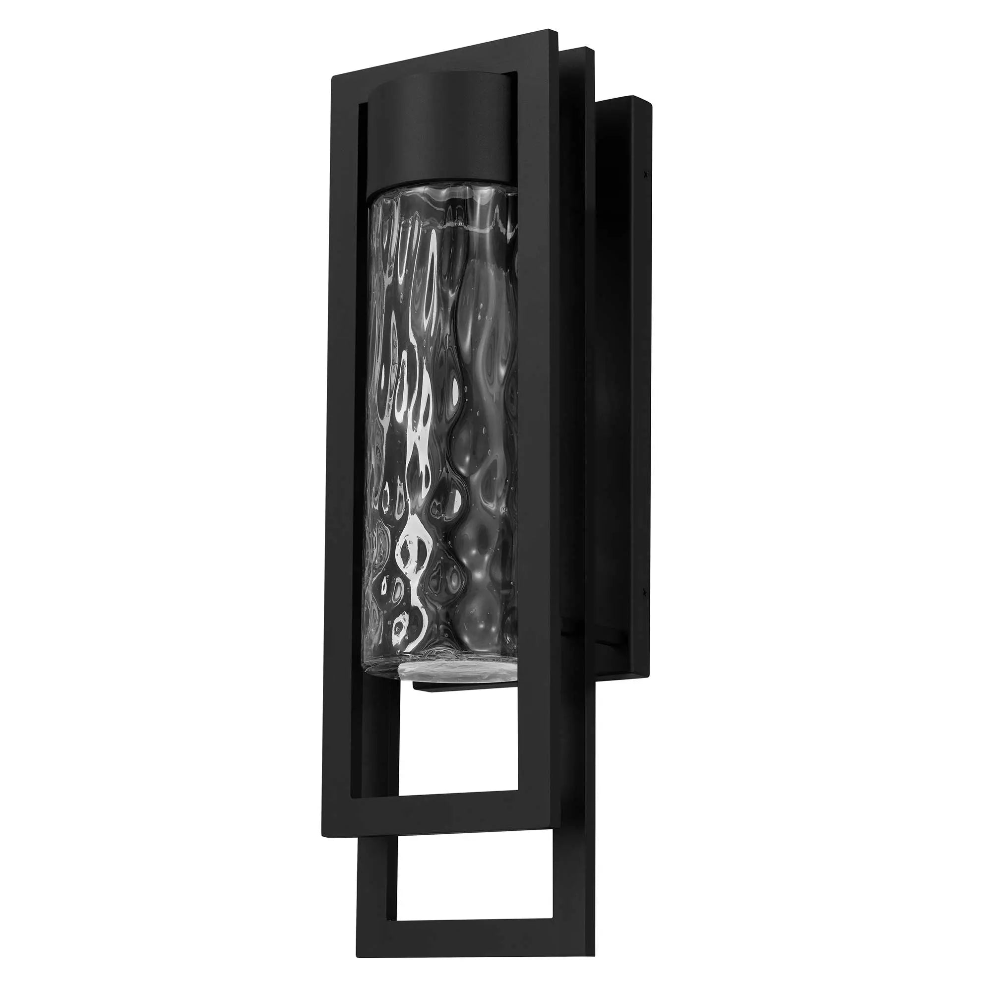 Alteck 2 Step 19-Inch Black 3-CCT LED Outdoor Wall Light - AW0051-3CCT-W-BK - Product Image 2