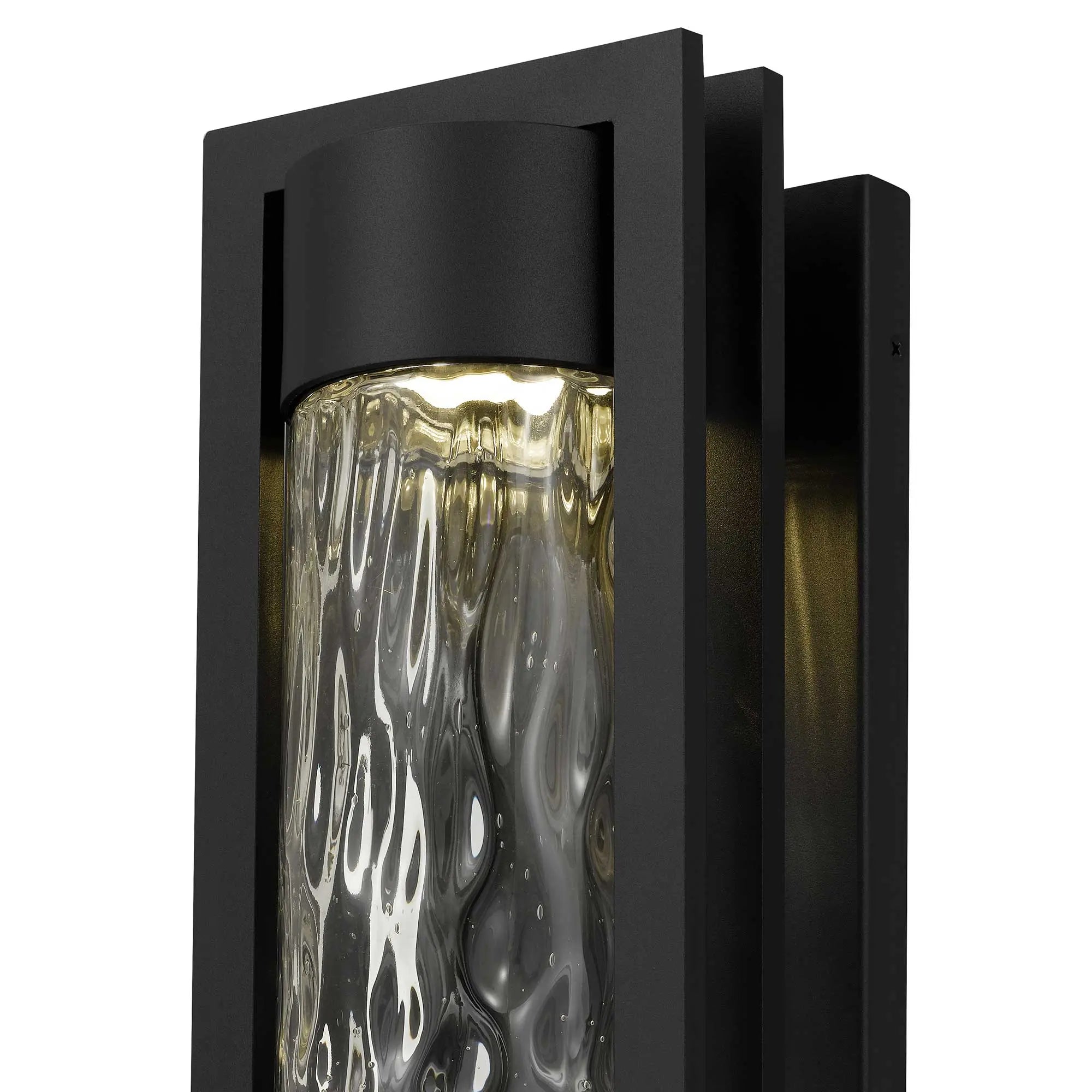 Alteck 2 Step 19-Inch Black 3-CCT LED Outdoor Wall Light - AW0051-3CCT-W-BK - Product Image 5