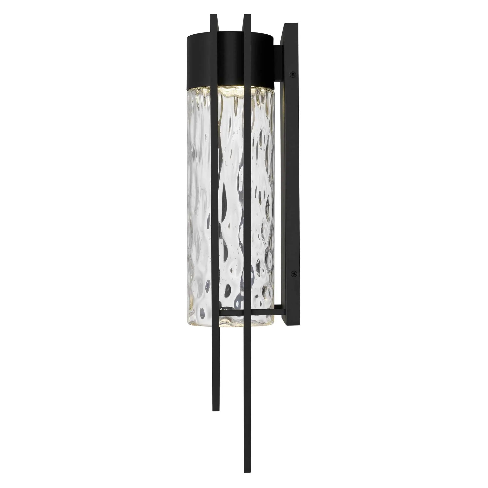 Alteck 2 Step 25-Inch Black 3-CCT LED Outdoor Wall Light - AW0052-3CCT-W-BK - Product Image 4