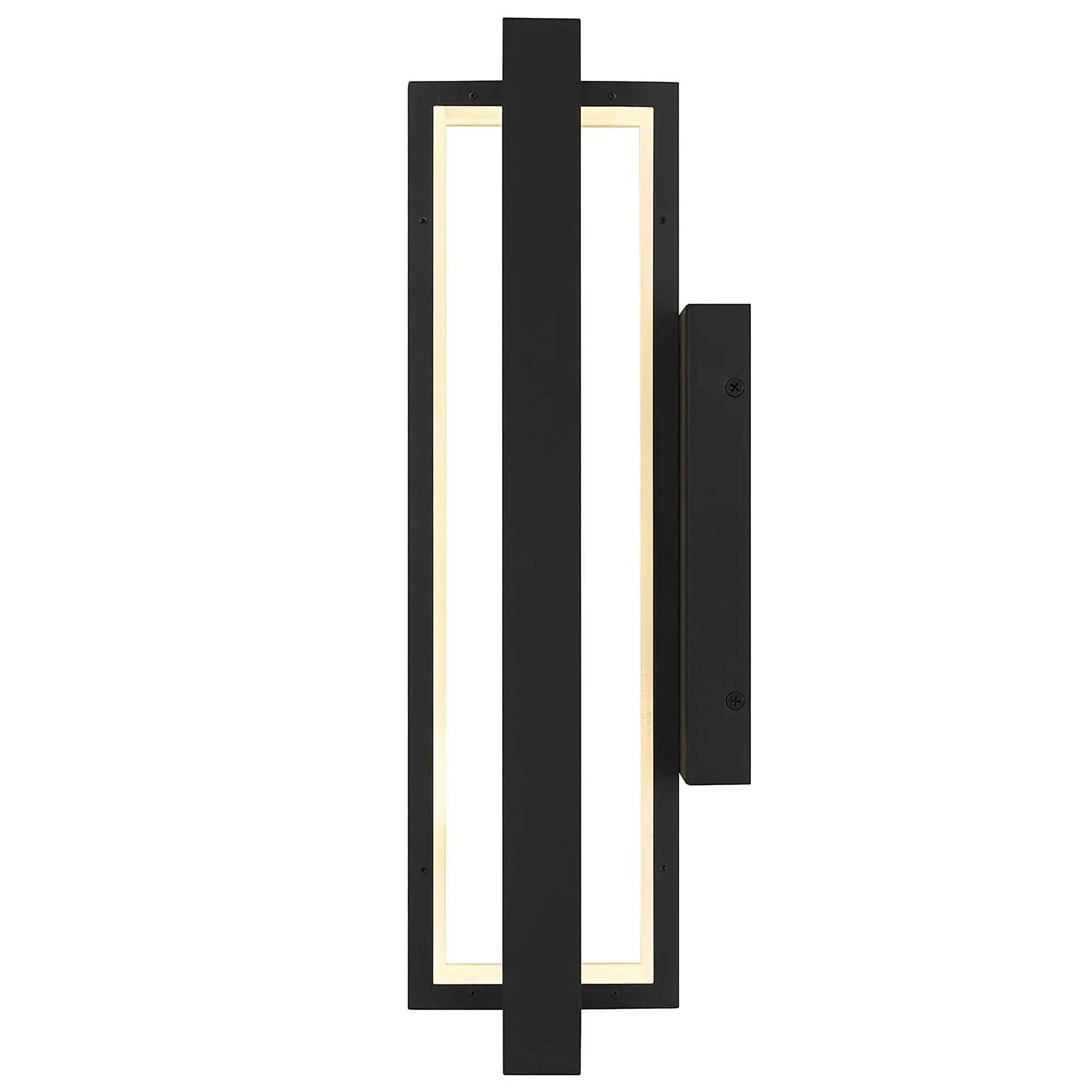 Alteck IN & OUT 18.5-Inch Black LED Outdoor Wall Light - AW0053-30-W-BK - Product Image 4