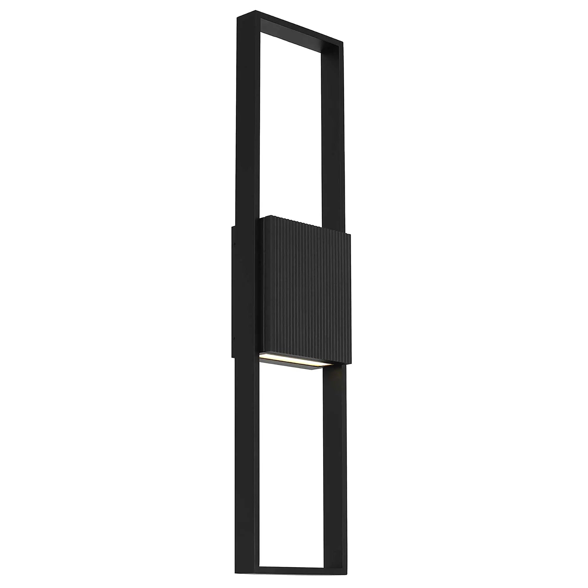 Alteck Miami 32-Inch Black 3-CCT LED Outdoor Wall Light - AW0058-3CCT-W-BK