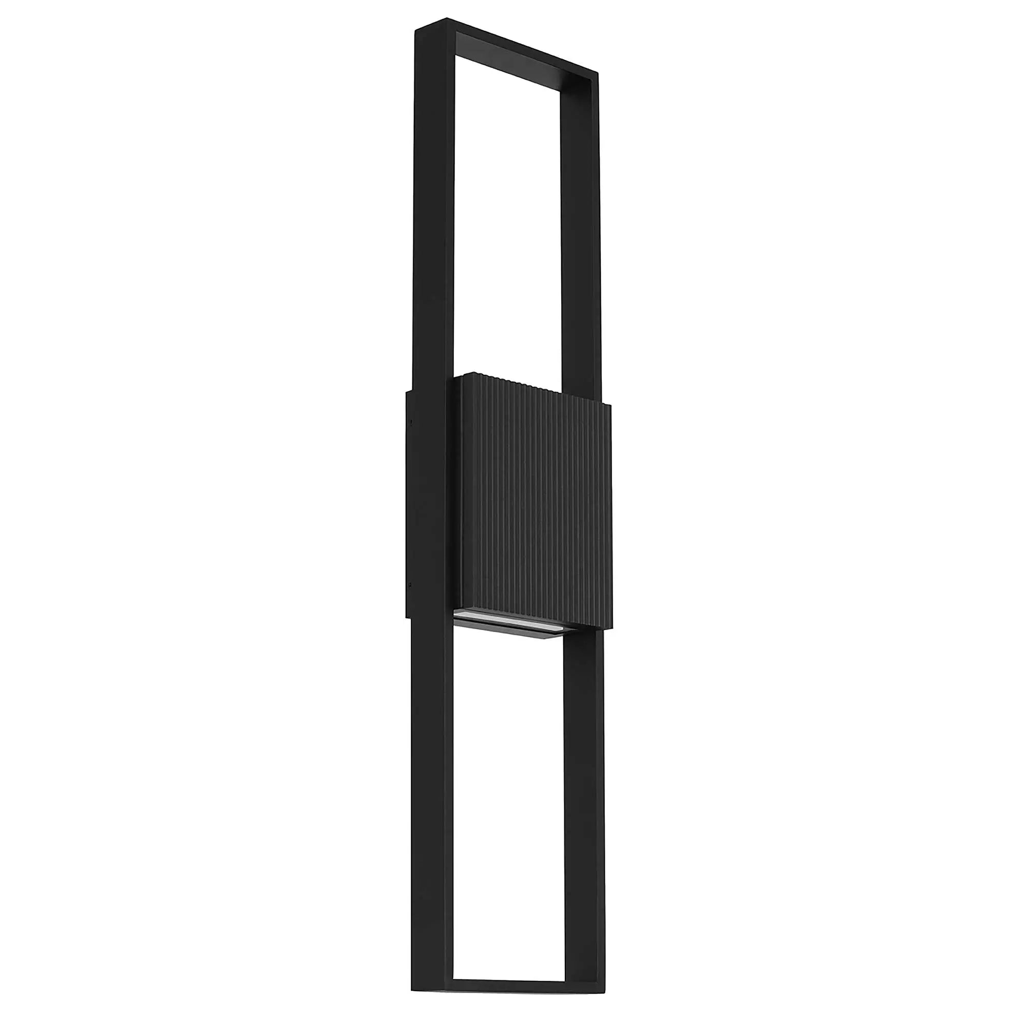 Alteck Miami 32-Inch Black 3-CCT LED Outdoor Wall Light - AW0058-3CCT-W-BK - Product Image 2