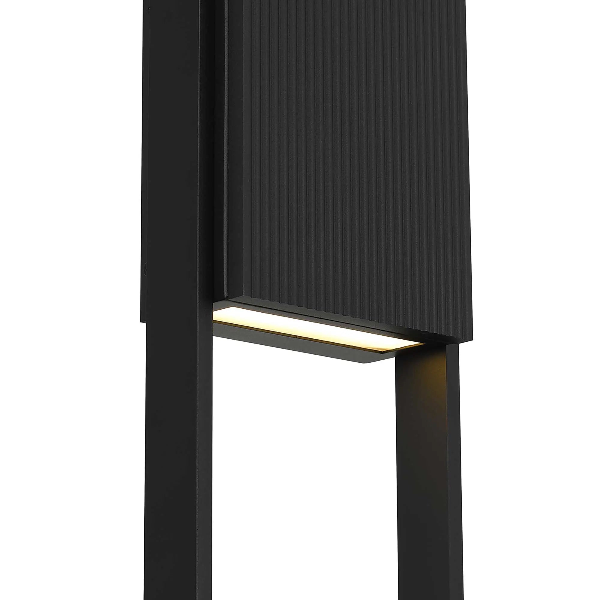 Alteck Miami 32-Inch Black 3-CCT LED Outdoor Wall Light - AW0058-3CCT-W-BK - Product Image 5