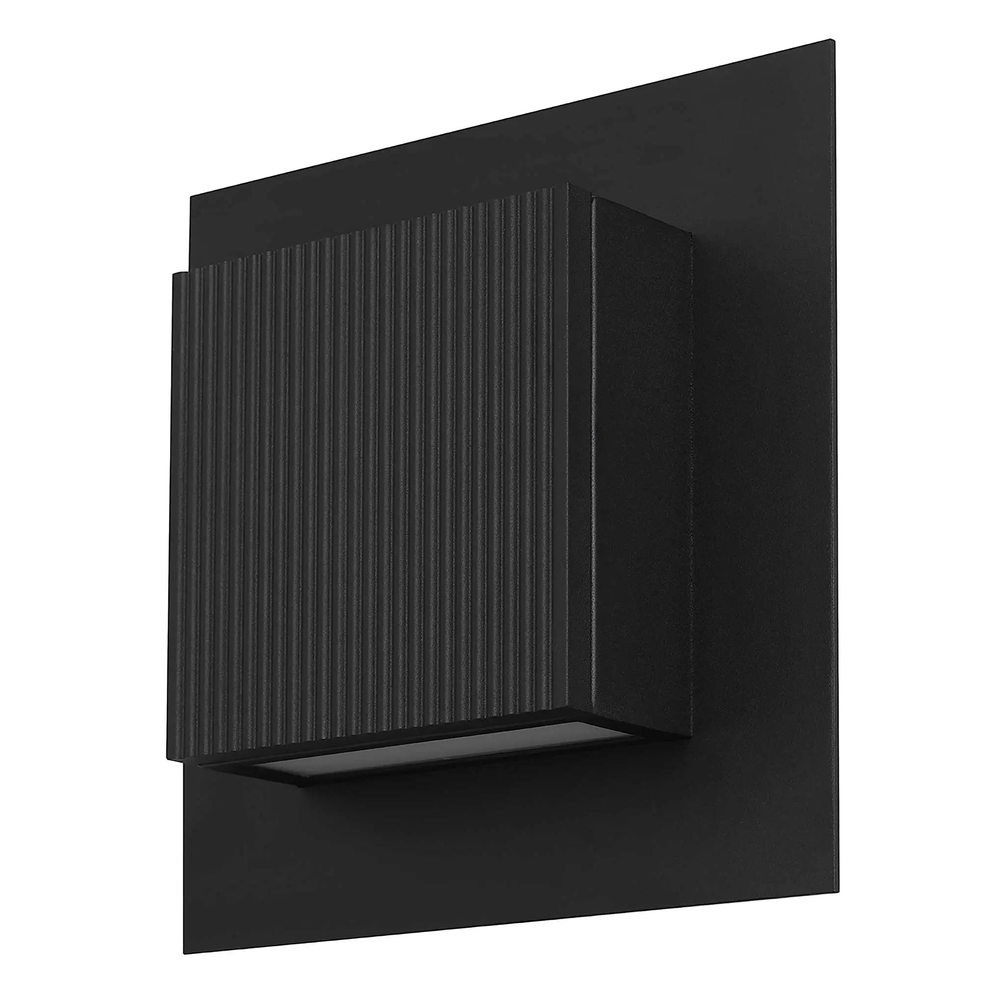 Alteck Miami 10.25-Inch Black 3-CCT LED Outdoor Wall Light - AW0059-3CCT-W-BK - Product Image 2