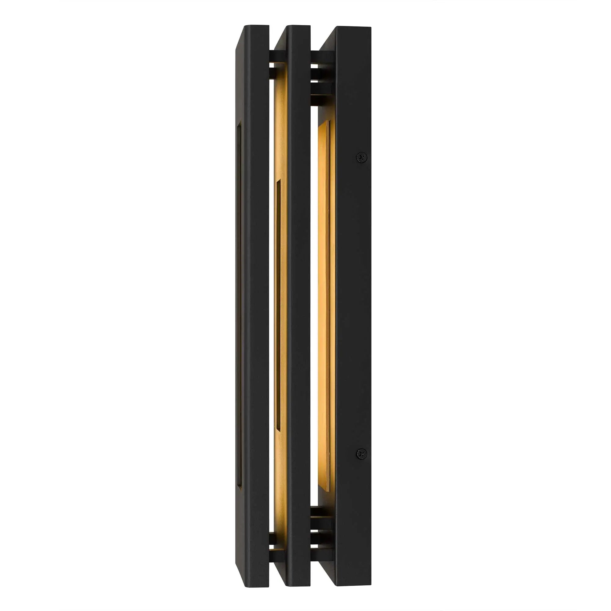 Alteck Layer 18-Inch Black 3-CCT LED Outdoor Wall Light - AW0079-3CCT-W-BK - Product Image 5