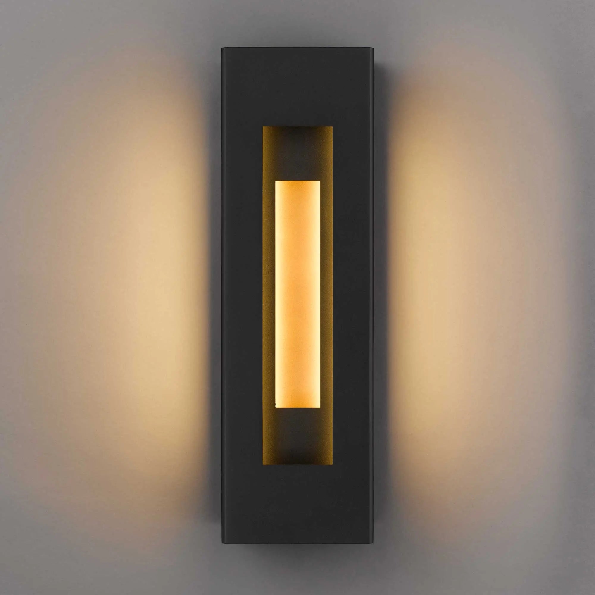 Alteck Layer 18-Inch Black 3-CCT LED Outdoor Wall Light - AW0079-3CCT-W-BK - Product Image 3