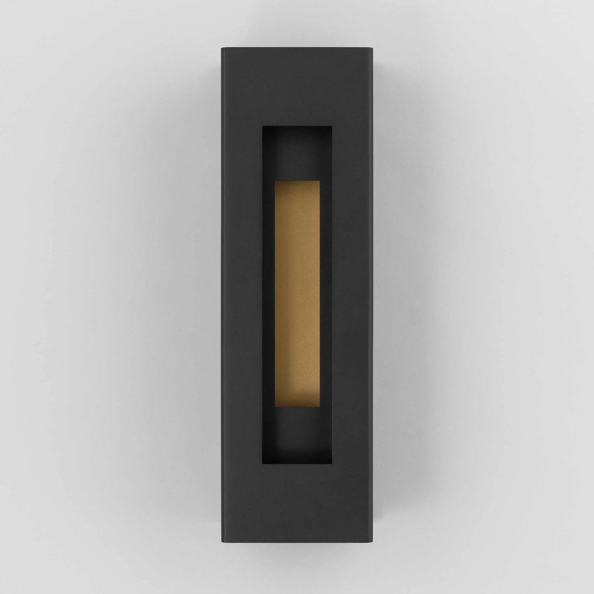 Alteck Layer 18-Inch Black 3-CCT LED Outdoor Wall Light - AW0079-3CCT-W-BK - Product Image 4