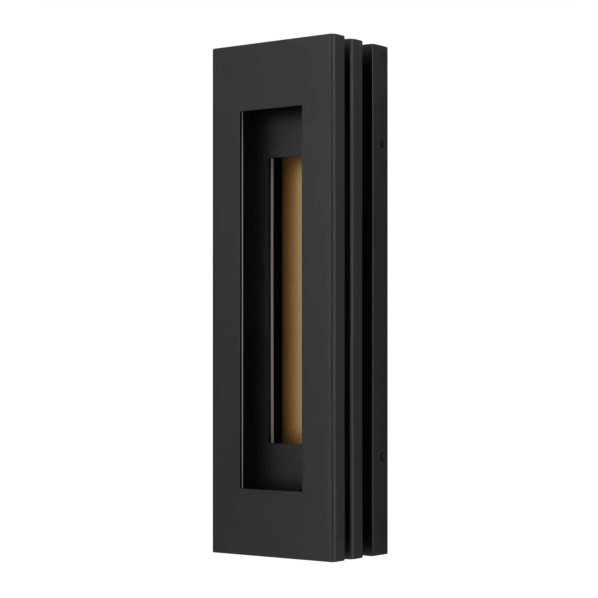 Alteck Layer 22-Inch Black 3-CCT LED Outdoor Wall Light - AW0080-3CCT-W-BK - Product Image 2