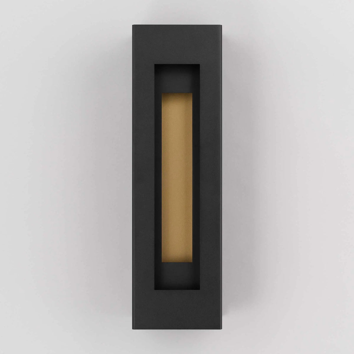Alteck Layer 22-Inch Black 3-CCT LED Outdoor Wall Light - AW0080-3CCT-W-BK - Product Image 4
