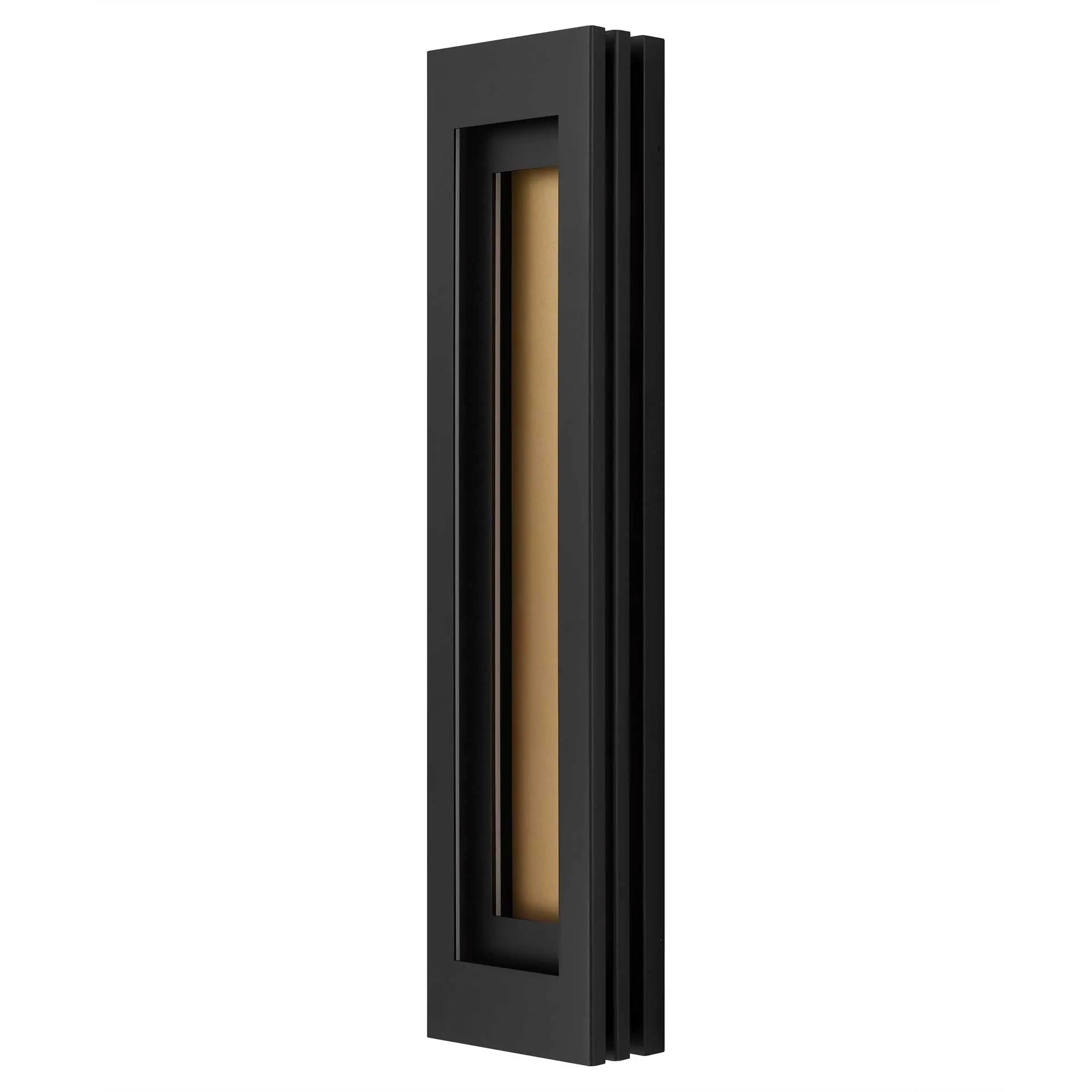 Alteck Layer 38-Inch Black 3-CCT LED Outdoor Wall Light - AW0082-3CCT-W-BK - Product Image 2