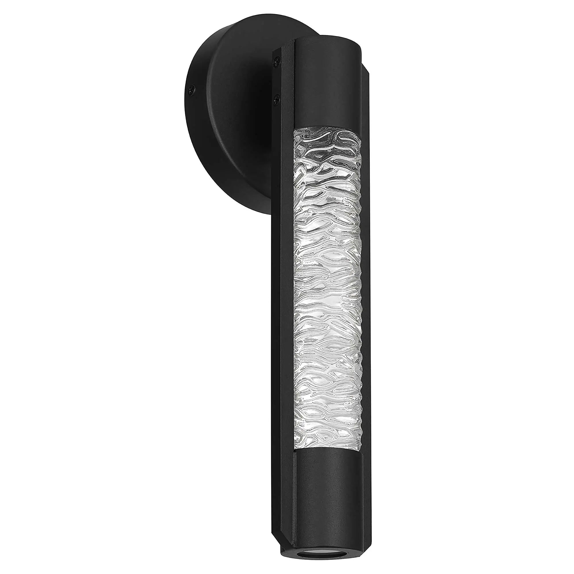 Alteck TIG 14-Inch Black 3-CCT LED Outdoor Wall Light - AW0087-3CCT-W-BK - Product Image 2