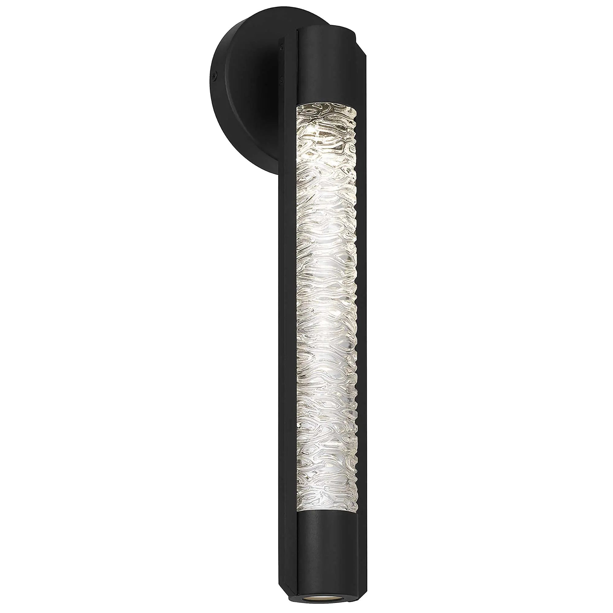 Alteck TIG 18-Inch Black 3-CCT LED Outdoor Wall Light - AW0088-3CCT-W-BK