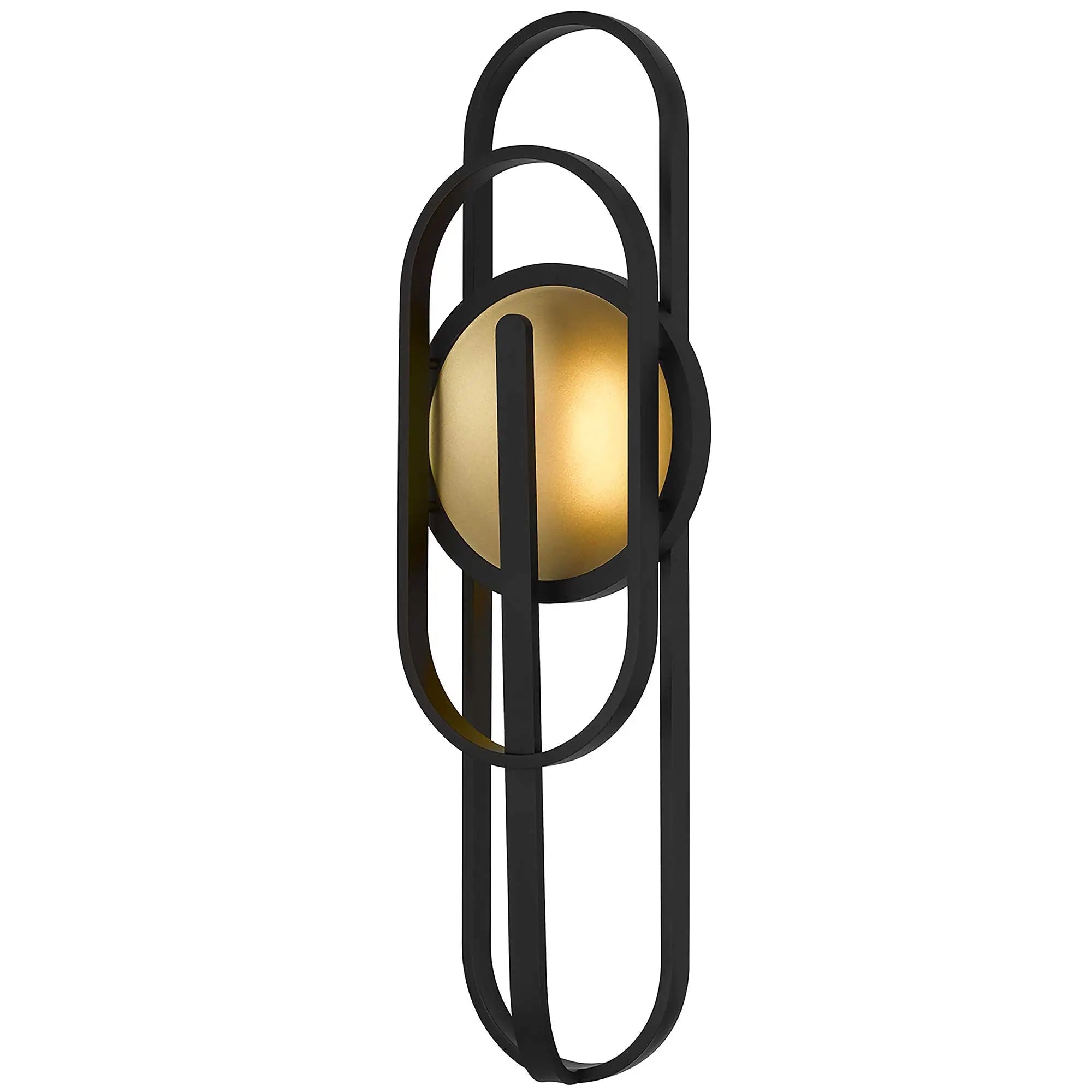 Alteck Raymond 30-Inch Black 3-CCT LED Outdoor Wall Light - AW0092-3CCT-W-BK