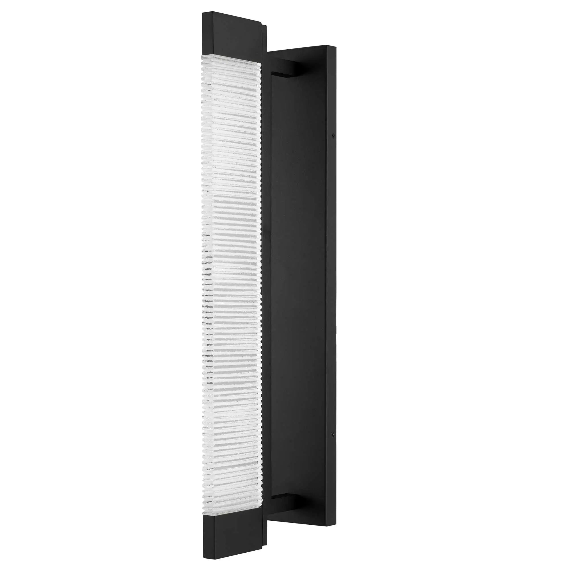 Alteck Solice 27-Inch Black 3-CCT LED Outdoor Wall Light - AW0098-3CCT-W-BK - Product Image 2