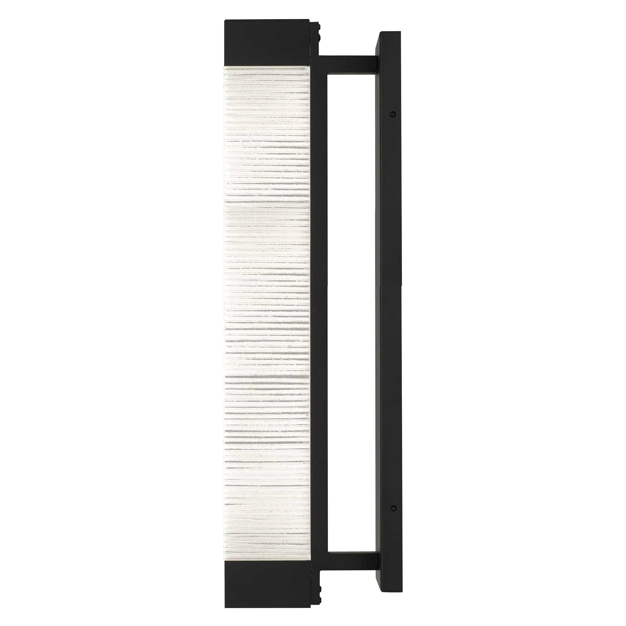 Alteck Solice 27-Inch Black 3-CCT LED Outdoor Wall Light - AW0098-3CCT-W-BK - Product Image 4
