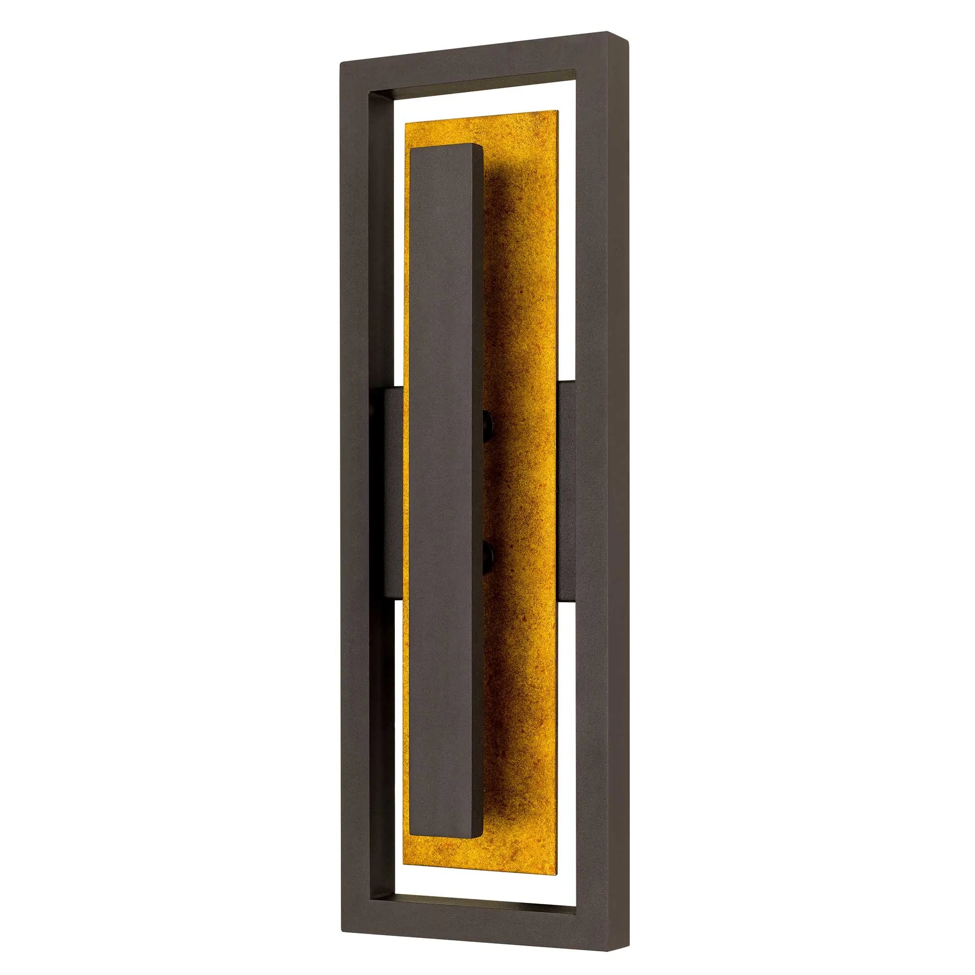 Alteck Panels 20.375-Inch Dark Bronze 3-CCT LED Outdoor Wall Light - AW0099-3CCT-W-DB - Product Image 2