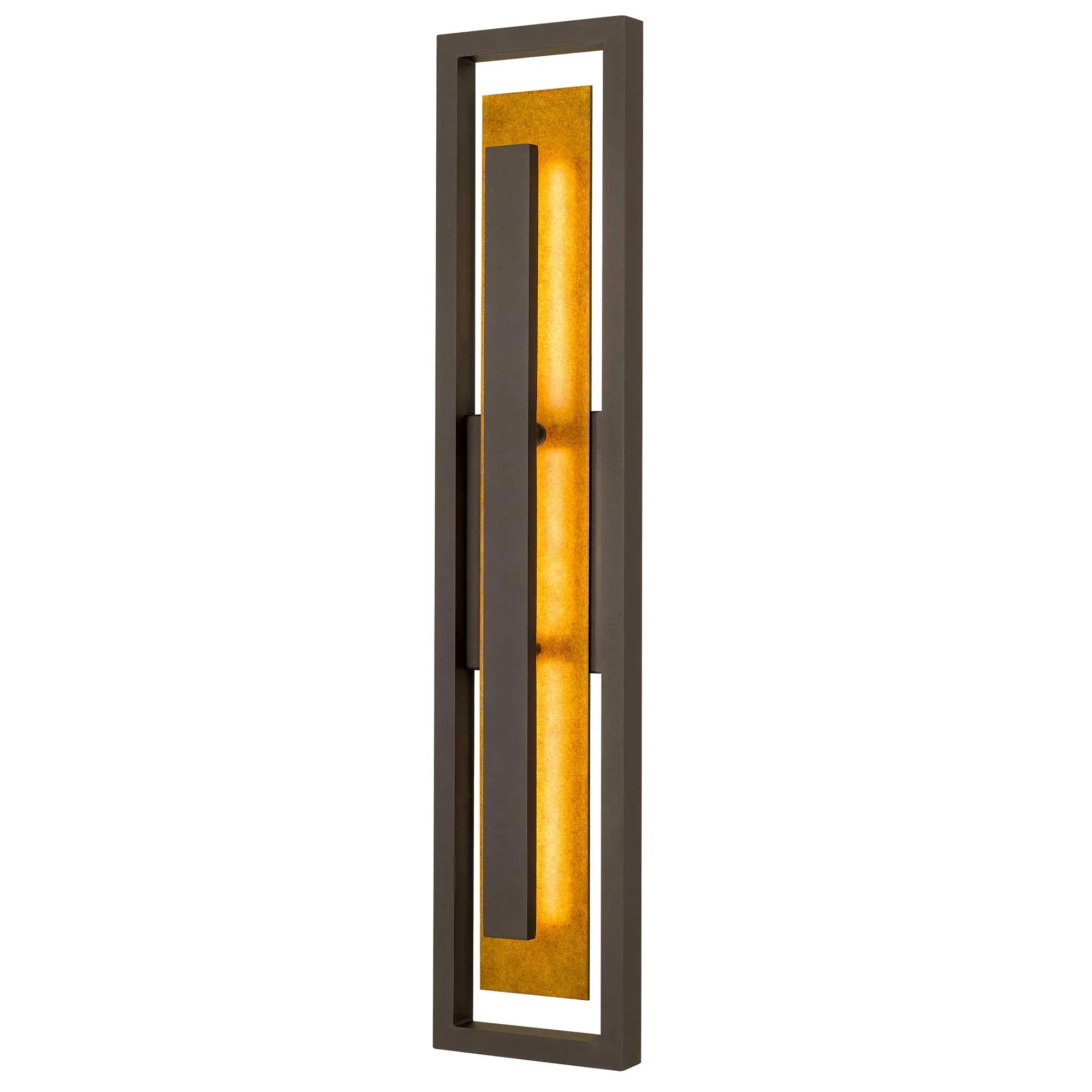 Alteck Panels 32.25-Inch Dark Bronze 3-CCT LED Outdoor Wall Light - AW0101-3CCT-W-DB