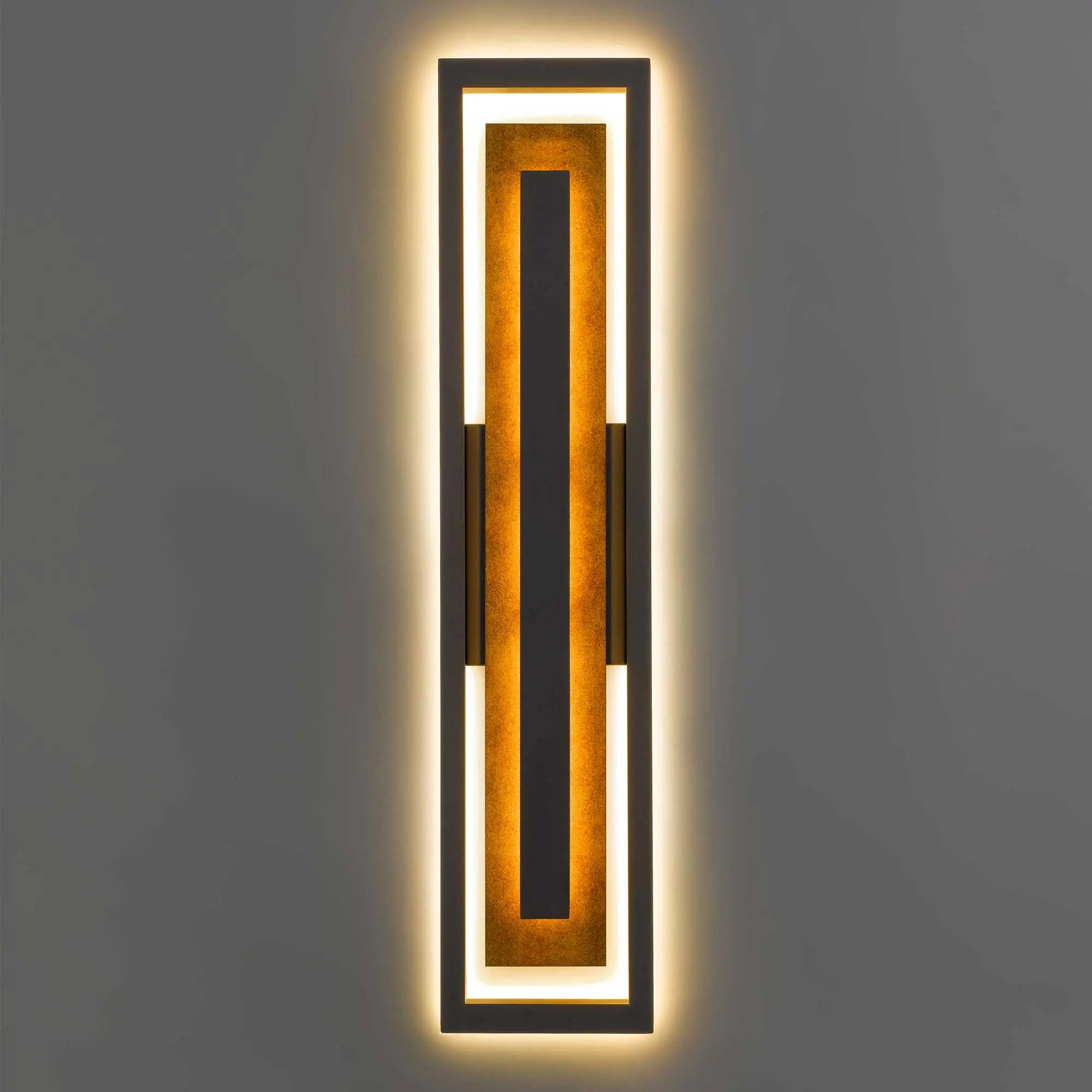 Alteck Panels 32.25-Inch Dark Bronze 3-CCT LED Outdoor Wall Light - AW0101-3CCT-W-DB - Product Image 3