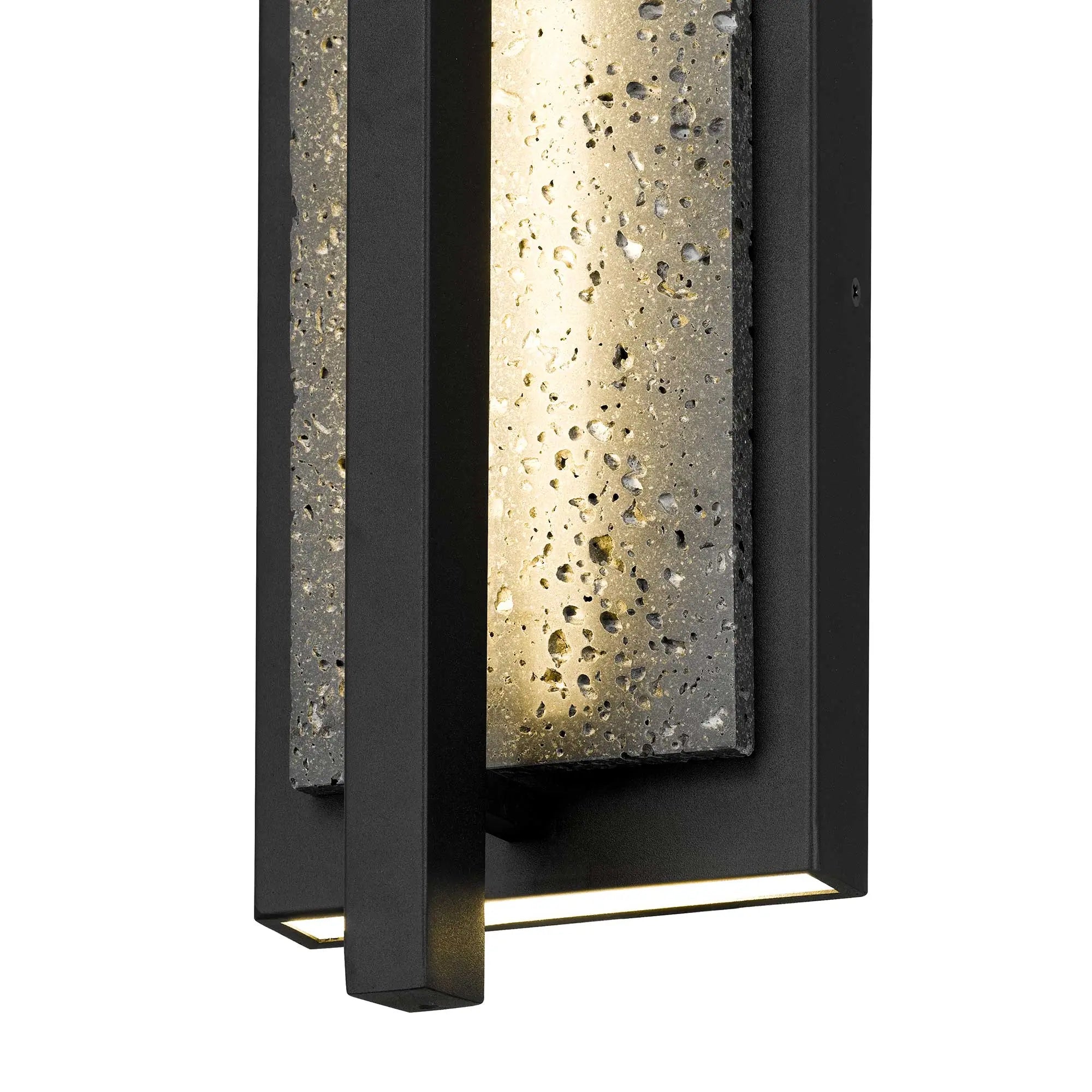 Alteck Dakota 24-Inch Black 3-CCT LED Outdoor Wall Light - AW0103-3CCT-W-BK - Product Image 5