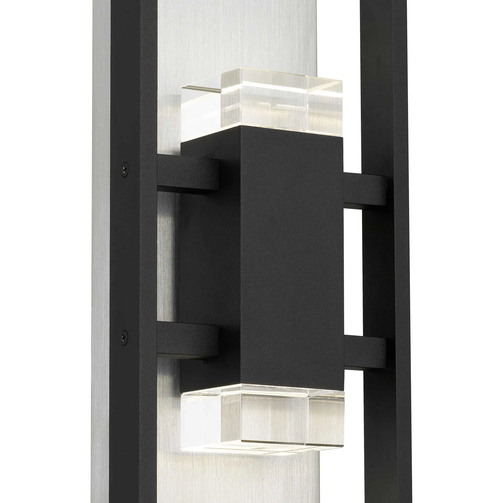 Alteck Mars 18-Inch Black 3-CCT LED Outdoor Wall Light - AW0106-3CCT-W-BK - Product Image 5