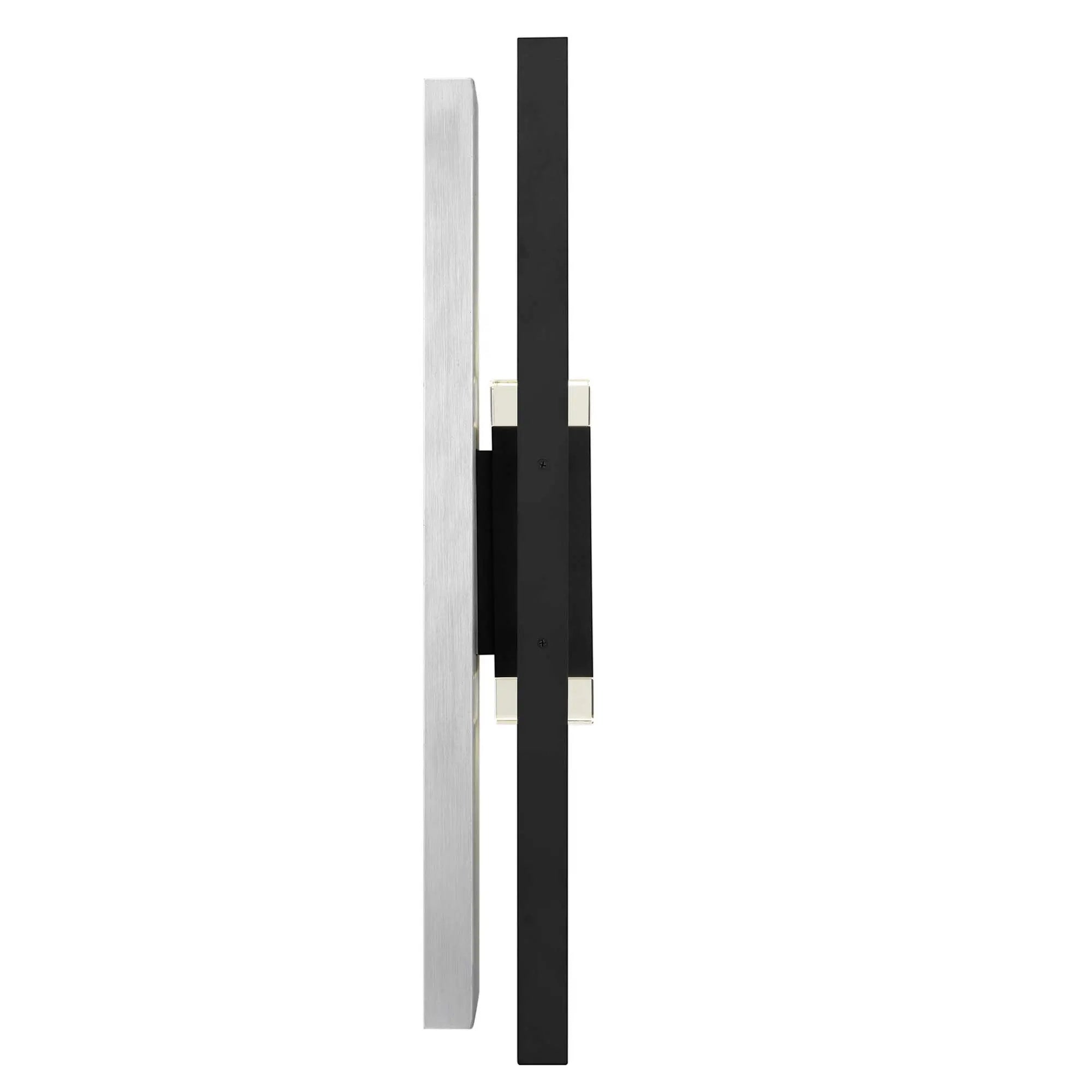 Alteck Mars 24-Inch Black 3-CCT LED Outdoor Wall Light - AW0107-3CCT-W-BK - Product Image 4