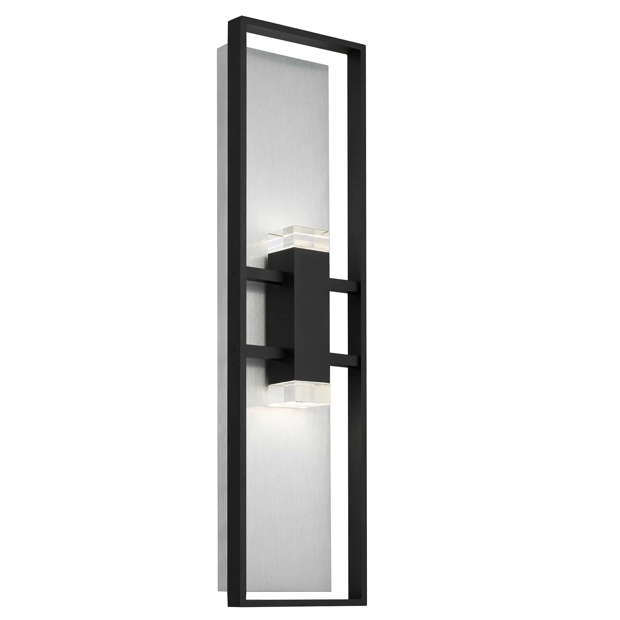 Alteck Mars 32-Inch Black 3-CCT LED Outdoor Wall Light - AW0108-3CCT-W-BK