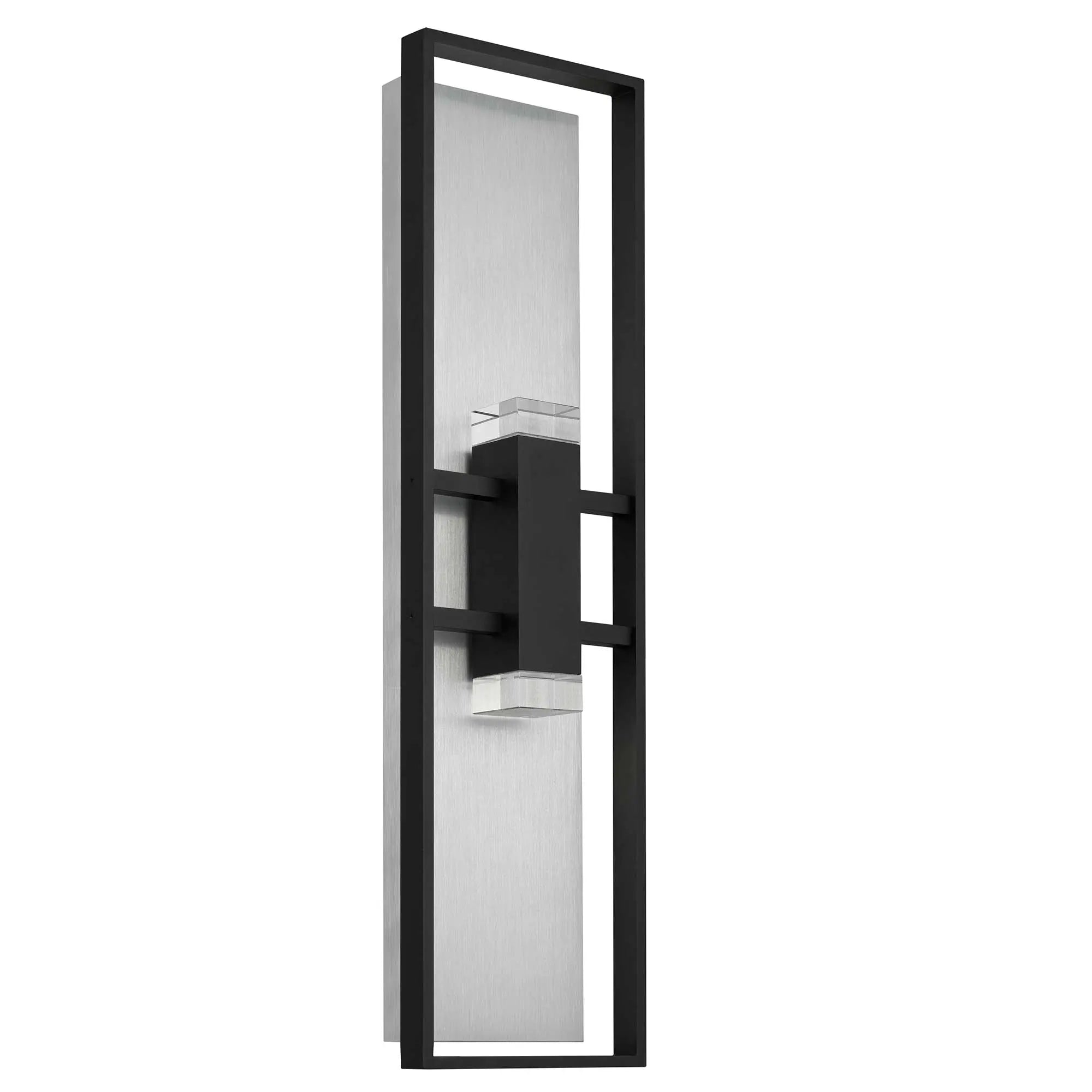 Alteck Mars 32-Inch Black 3-CCT LED Outdoor Wall Light - AW0108-3CCT-W-BK - Product Image 2