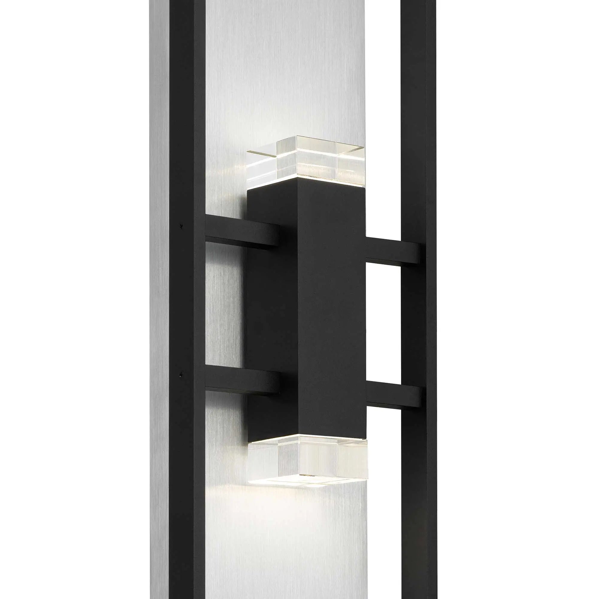 Alteck Mars 32-Inch Black 3-CCT LED Outdoor Wall Light - AW0108-3CCT-W-BK - Product Image 5