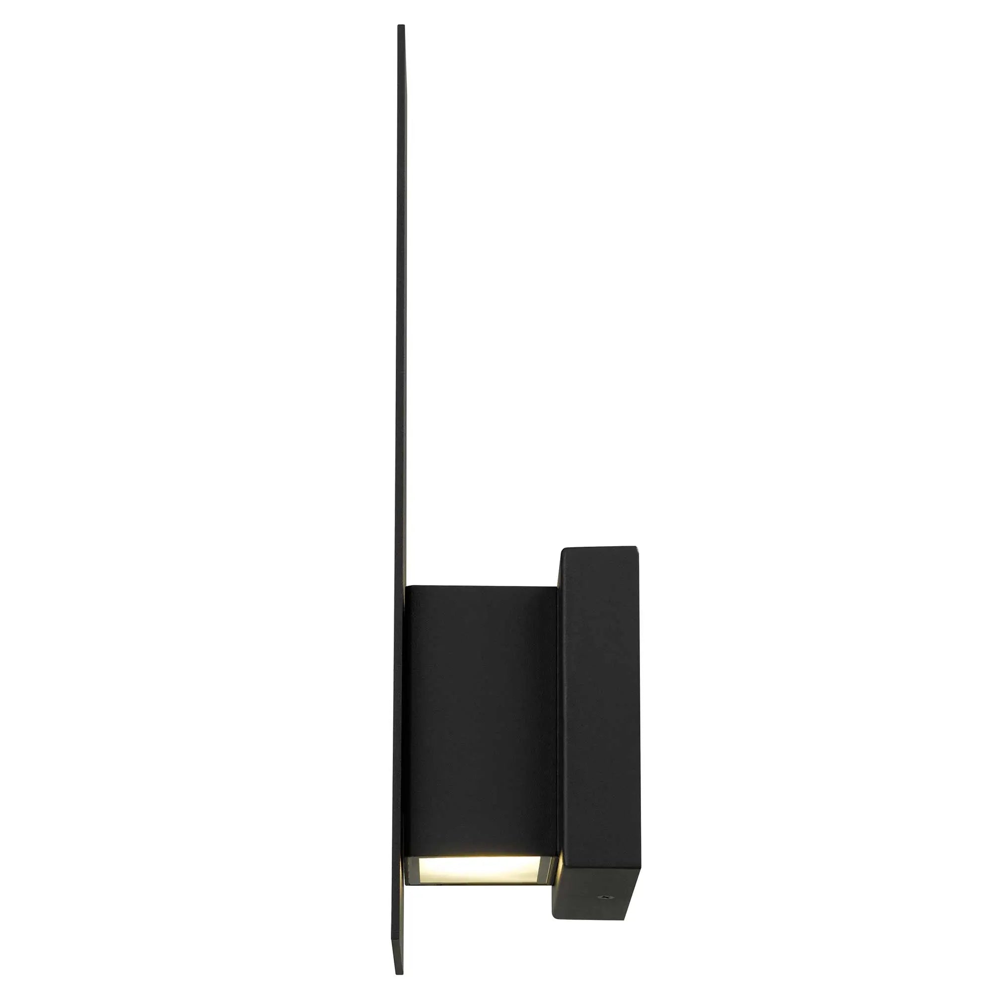 Alteck Slot 15-Inch Black 3-CCT LED Outdoor Wall Light - AW0109-3CCT-W-BK - Product Image 4