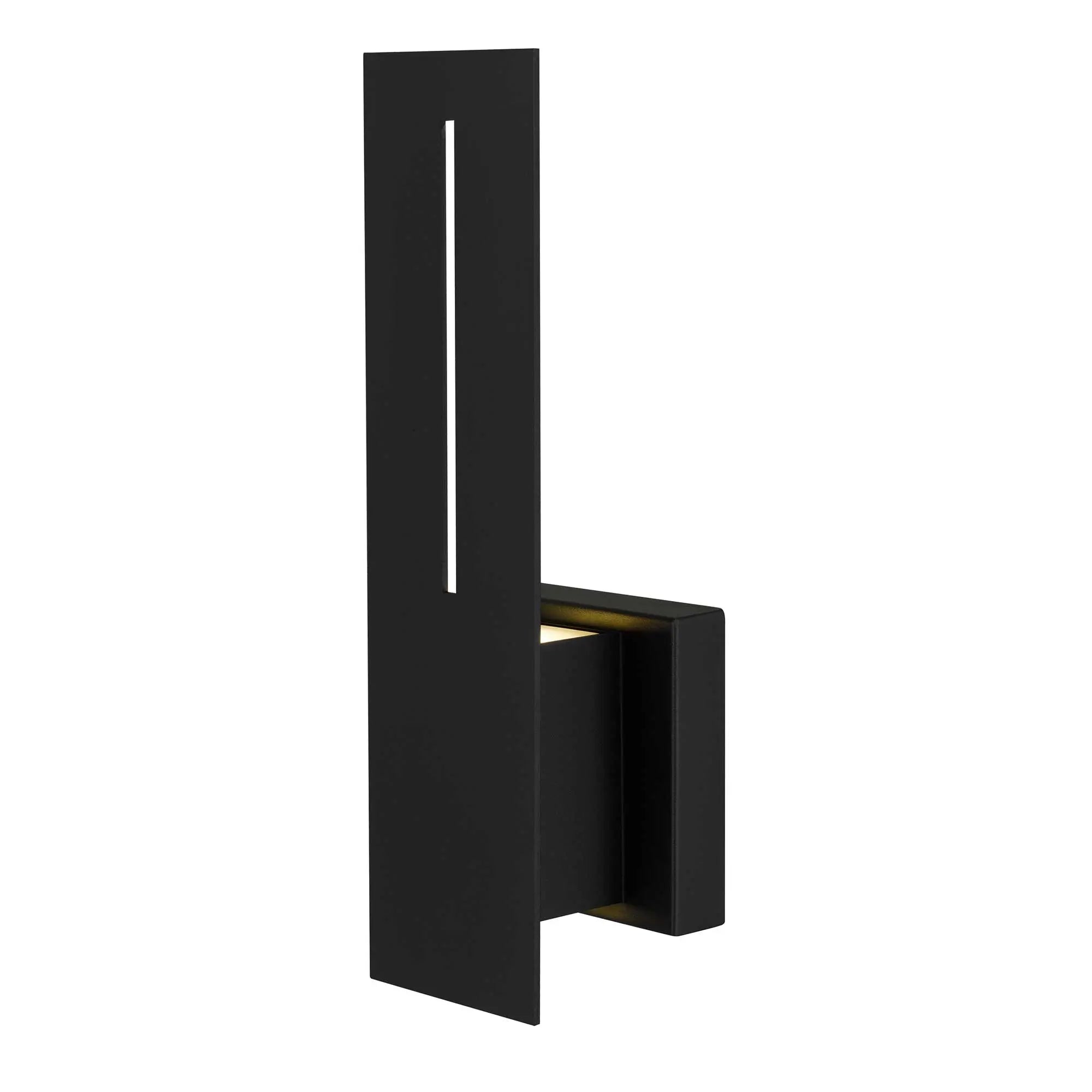 Alteck Slot 15-Inch Black 3-CCT LED Outdoor Wall Light - AW0109-3CCT-W-BK - Product Image 5