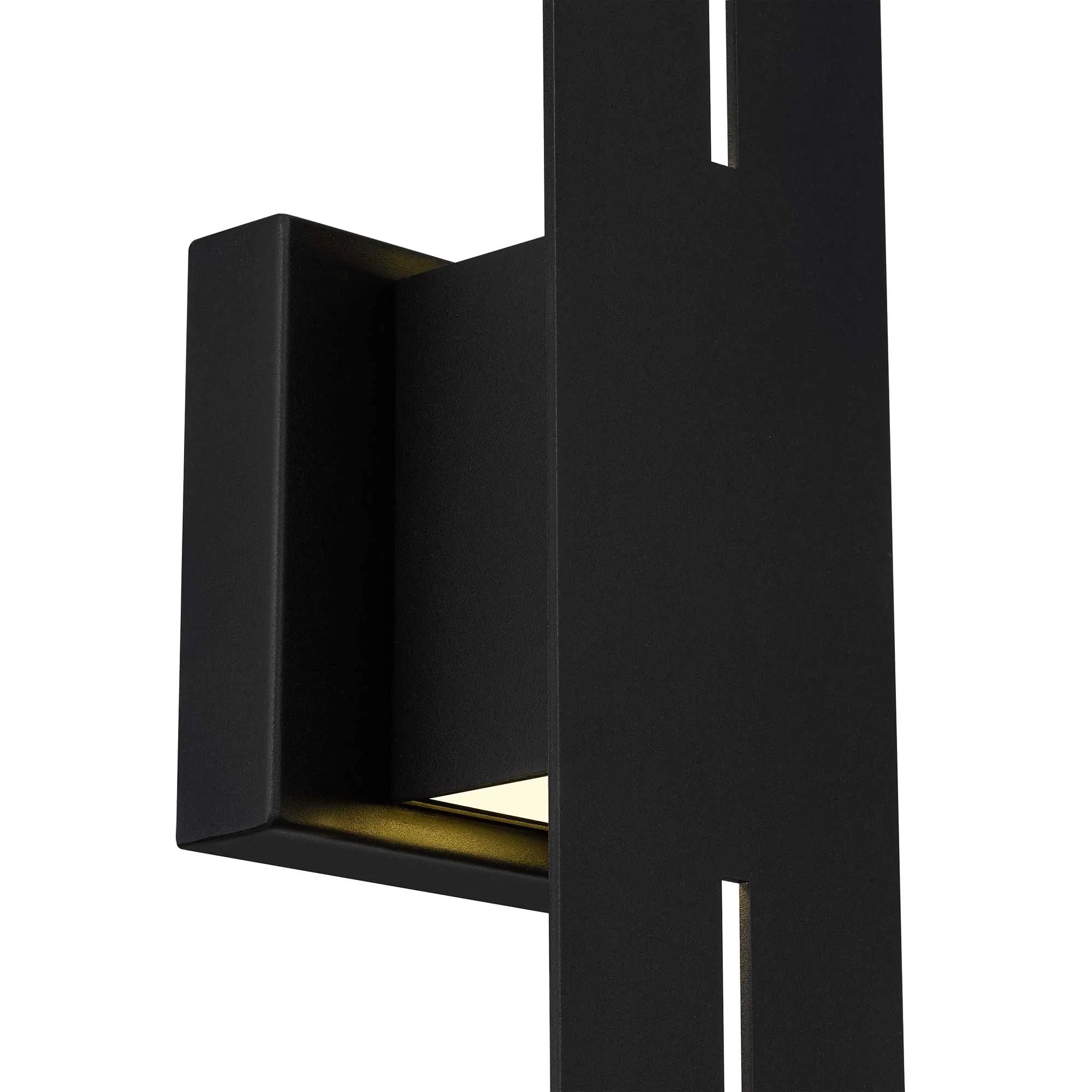 Alteck Slot 24-Inch Black 3-CCT LED Outdoor Wall Light - AW0110-3CCT-W-BK - Product Image 5