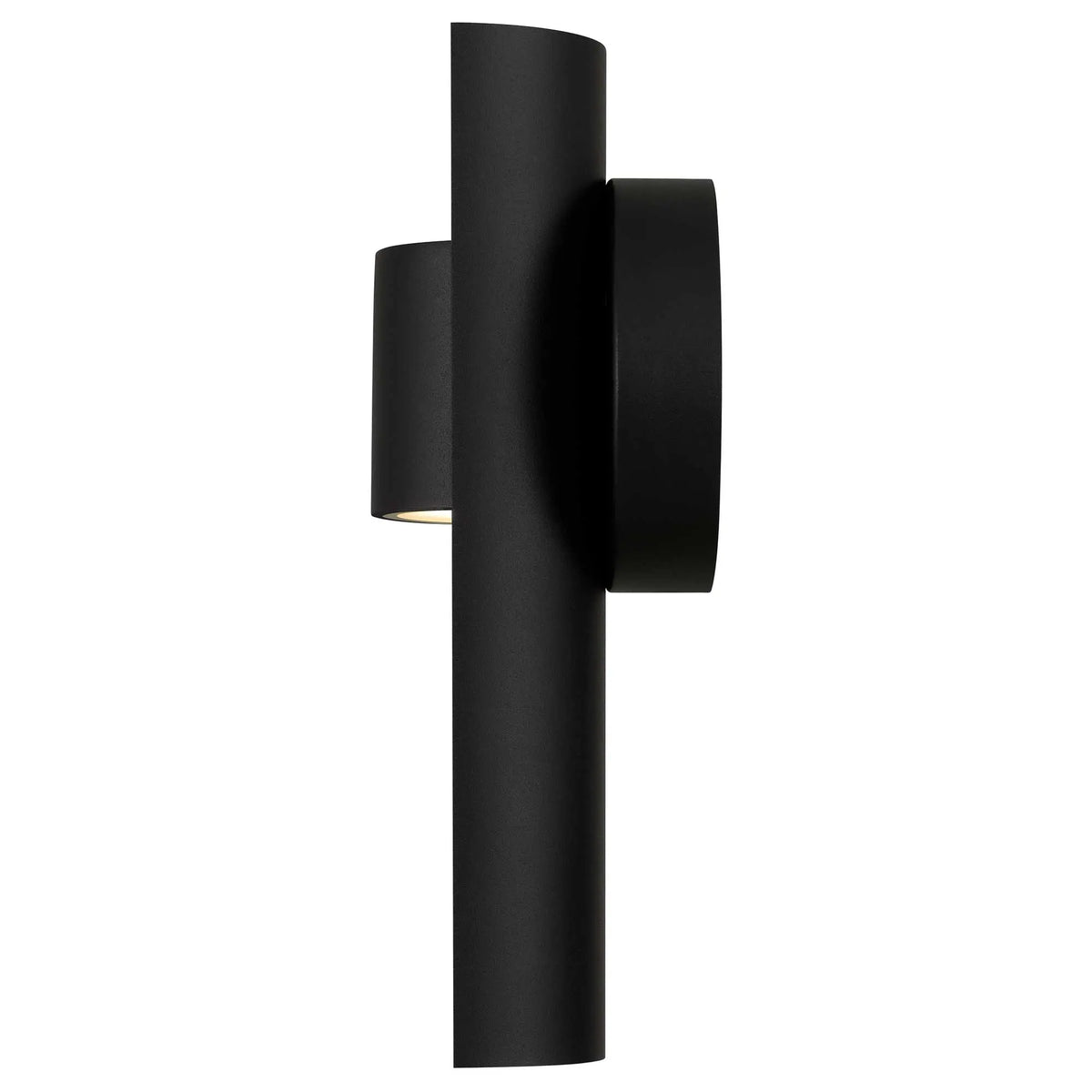 Alteck Hugo 11.5-Inch Black 3-CCT LED Outdoor Wall Light - AW0113-3CCT-W-BK - Product Image 4