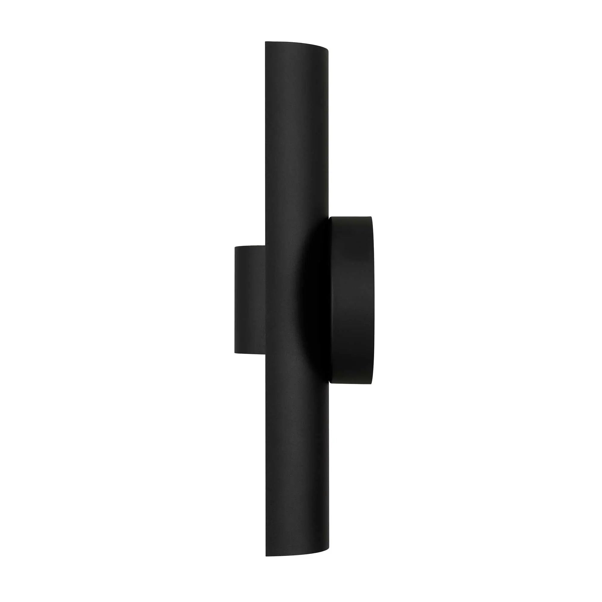 Alteck Hugo 14-Inch Black 3-CCT LED Outdoor Wall Light - AW0114-3CCT-W-BK - Product Image 4
