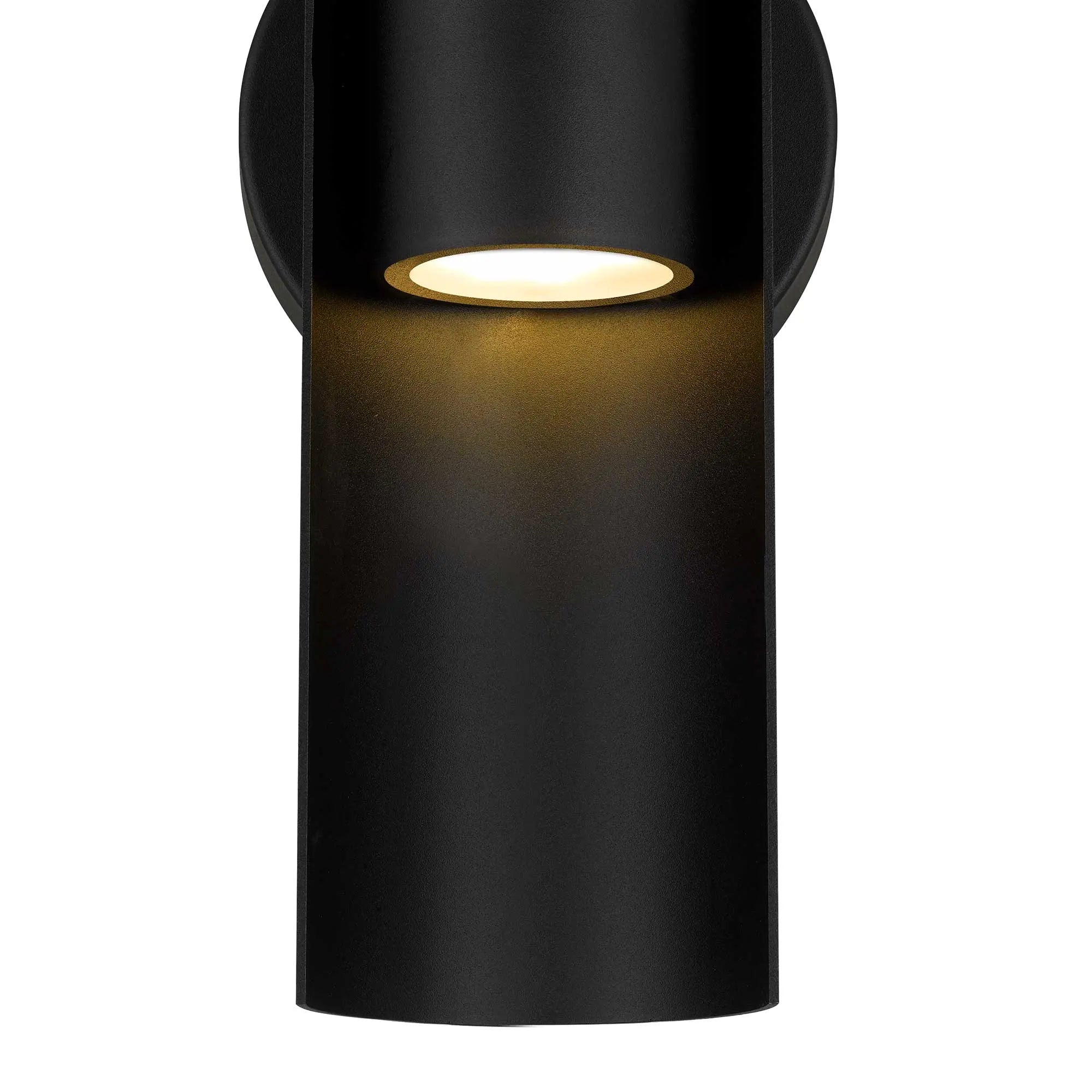 Alteck Hugo 14-Inch Black 3-CCT LED Outdoor Wall Light - AW0114-3CCT-W-BK - Product Image 5
