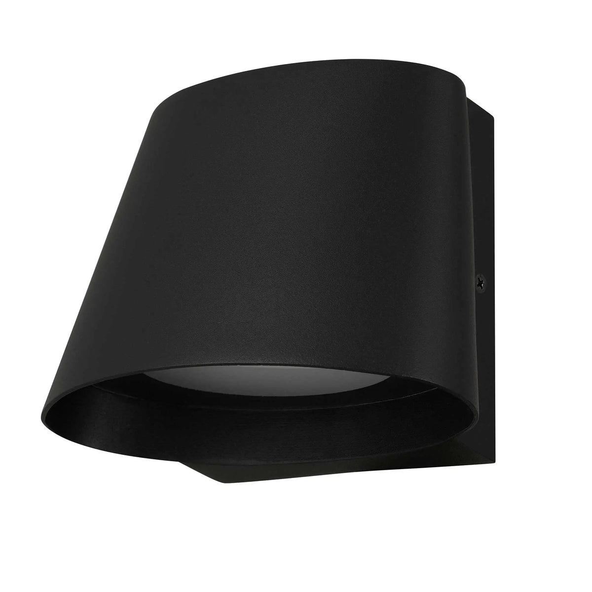 Alteck Grace 5-Inch Black 3-CCT LED Outdoor Wall Light - AW0115-3CCT-W-BK - Product Image 2