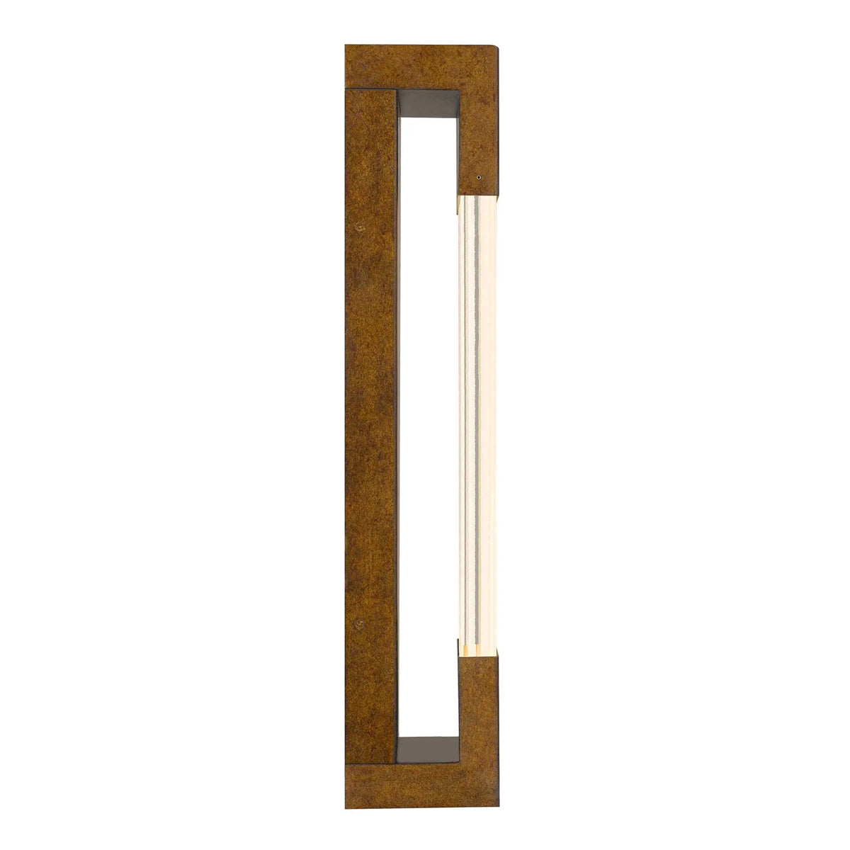 Alteck Mystic 20-Inch Painted Patina Brass 3-CCT LED Outdoor Wall Light - AW0119-3CCT-W-PPB - Product Image 4
