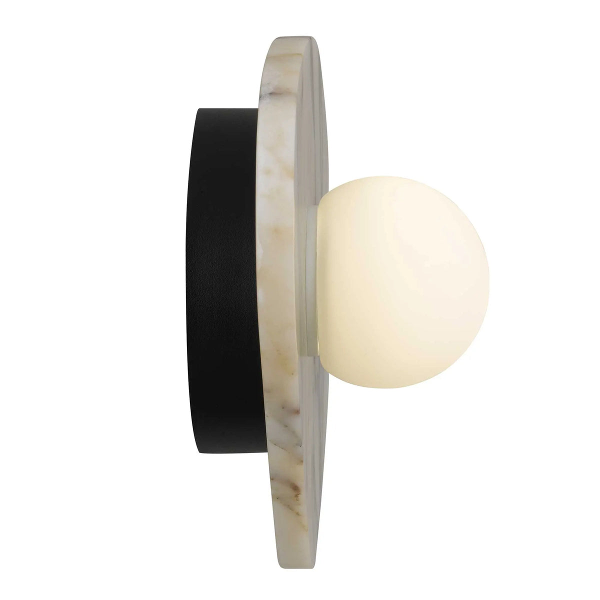 Alteck Tenere 7.75-Inch Black 3-CCT LED Outdoor Wall Light - AW0120-3CCT-W-WH - Product Image 4